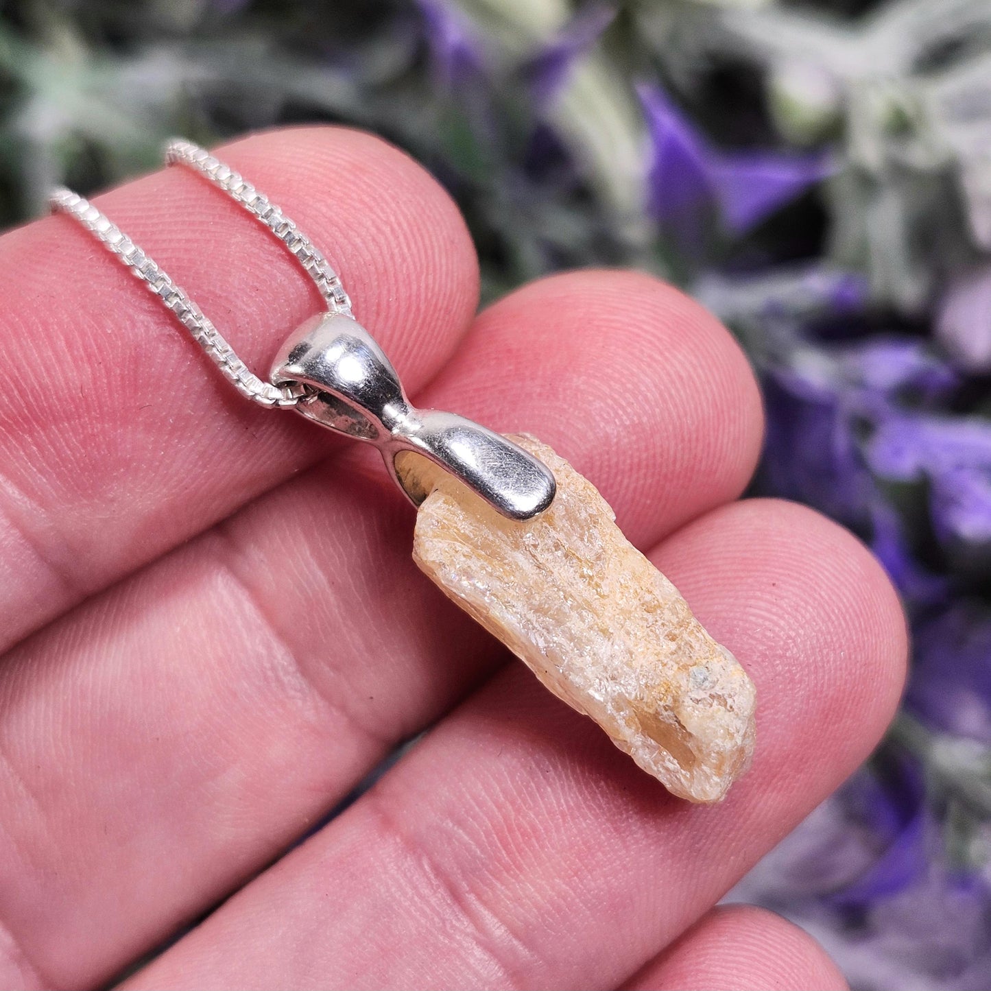 Golden Phenacite Pendant