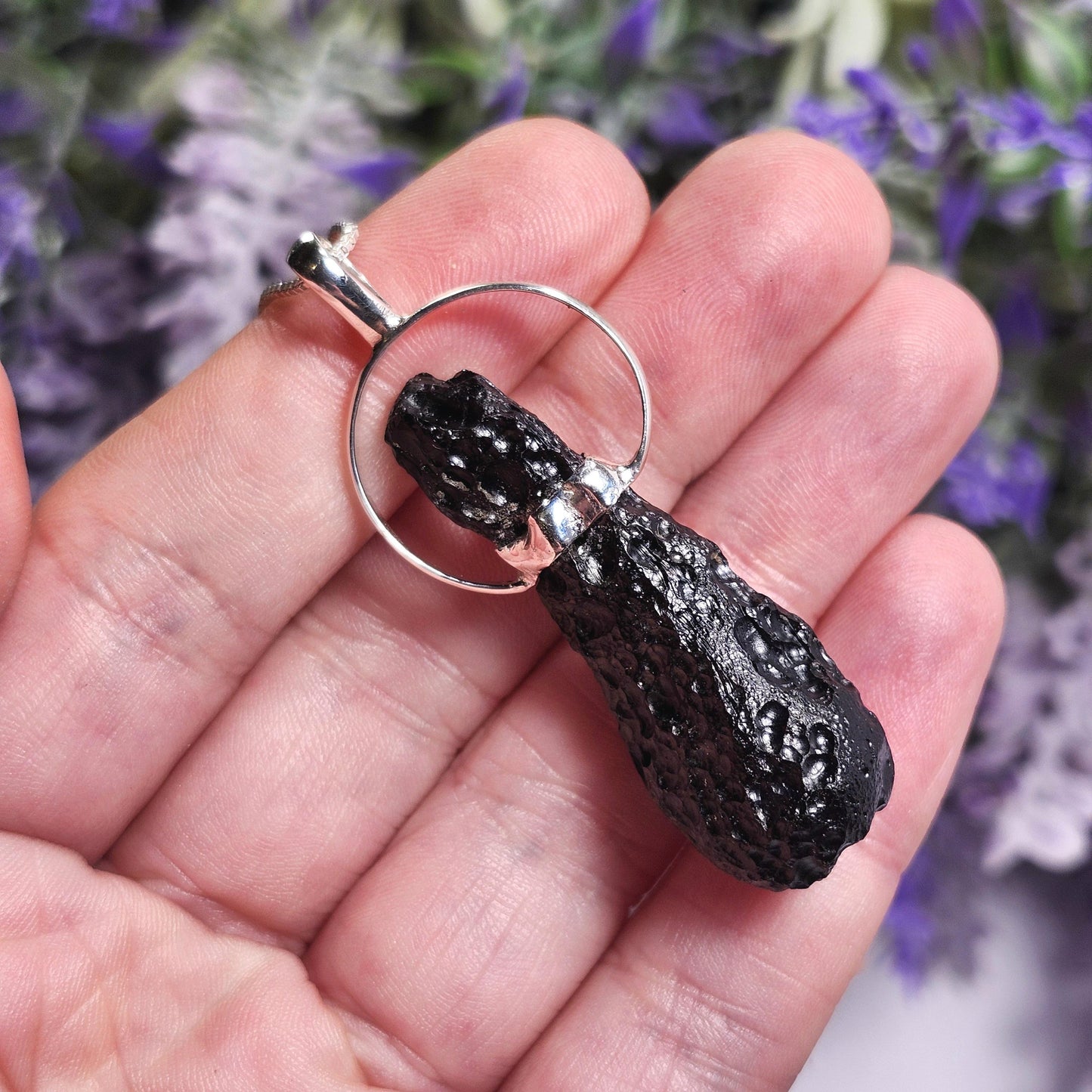 Tibetan Tektite Pendant