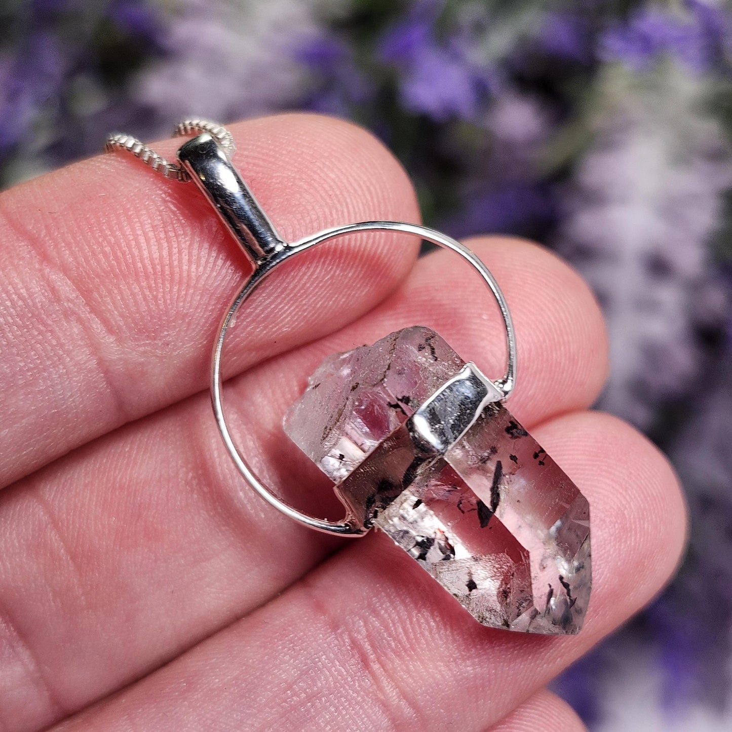 Brandberg Quartz Pendant