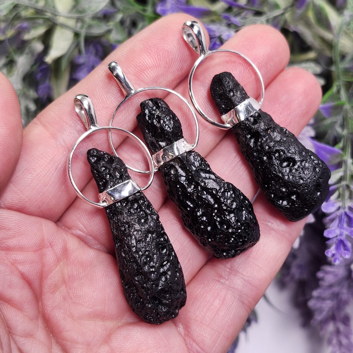 Tibetan Tektite Pendant