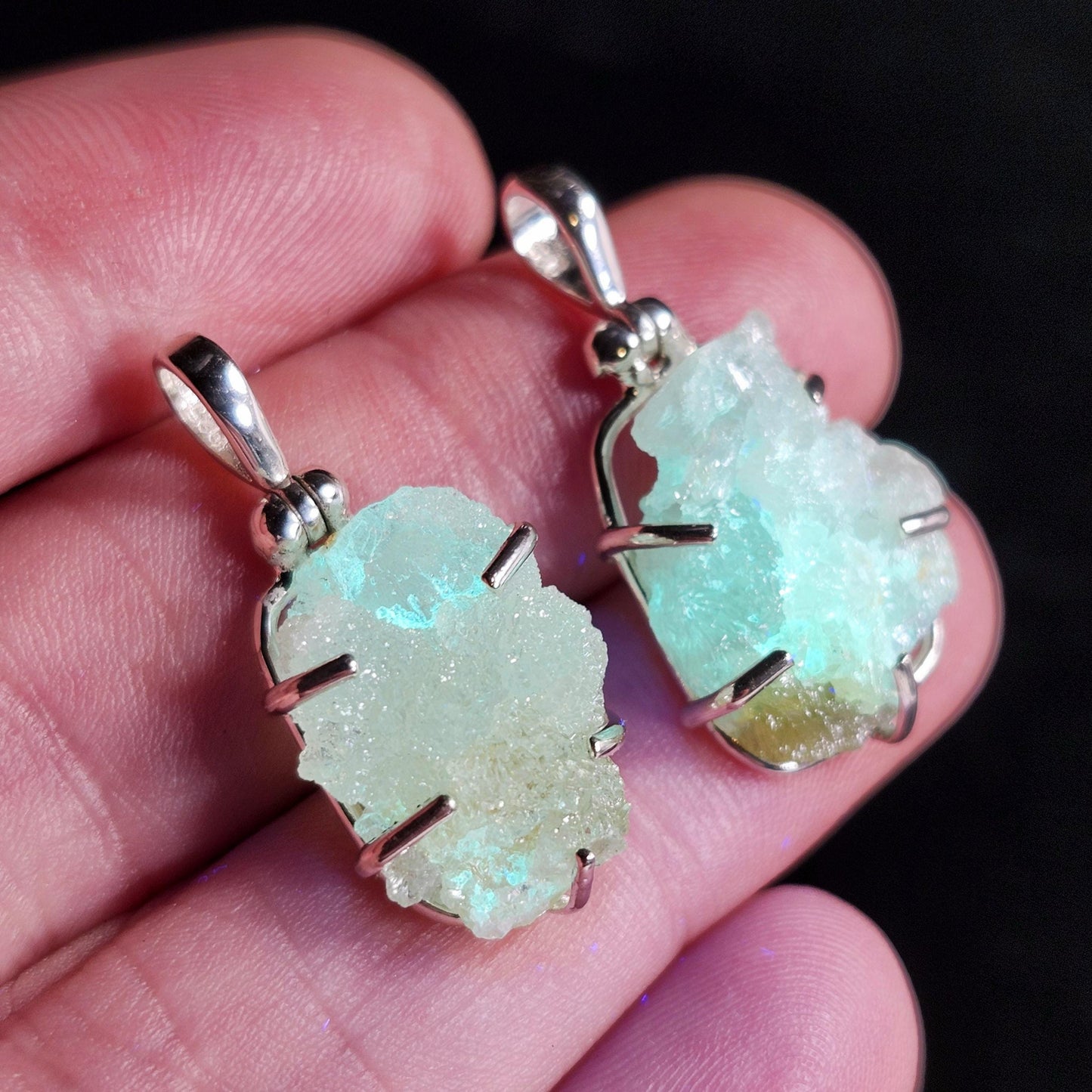 Blue Zincite Pendant