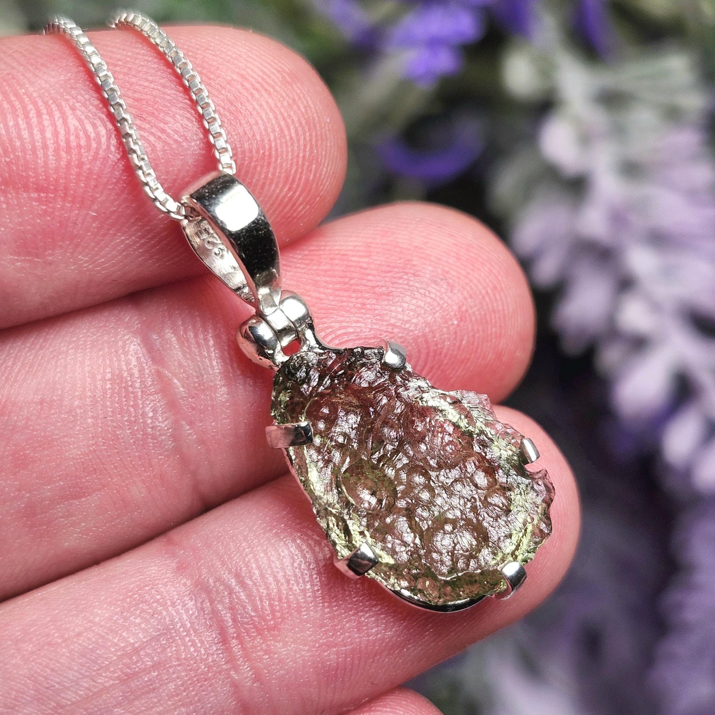 Moldavite Pendant