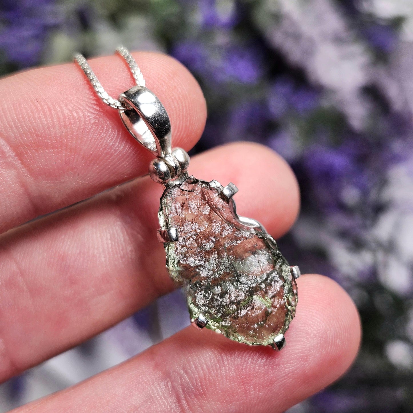 Moldavite Pendant