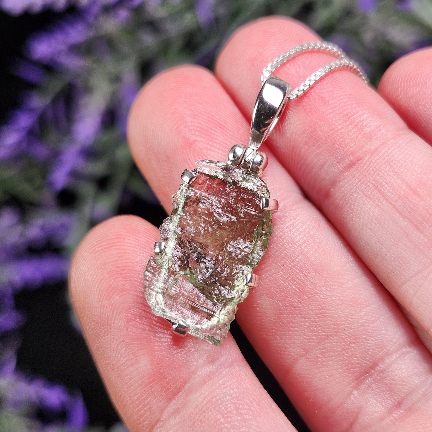 Moldavite Pendant