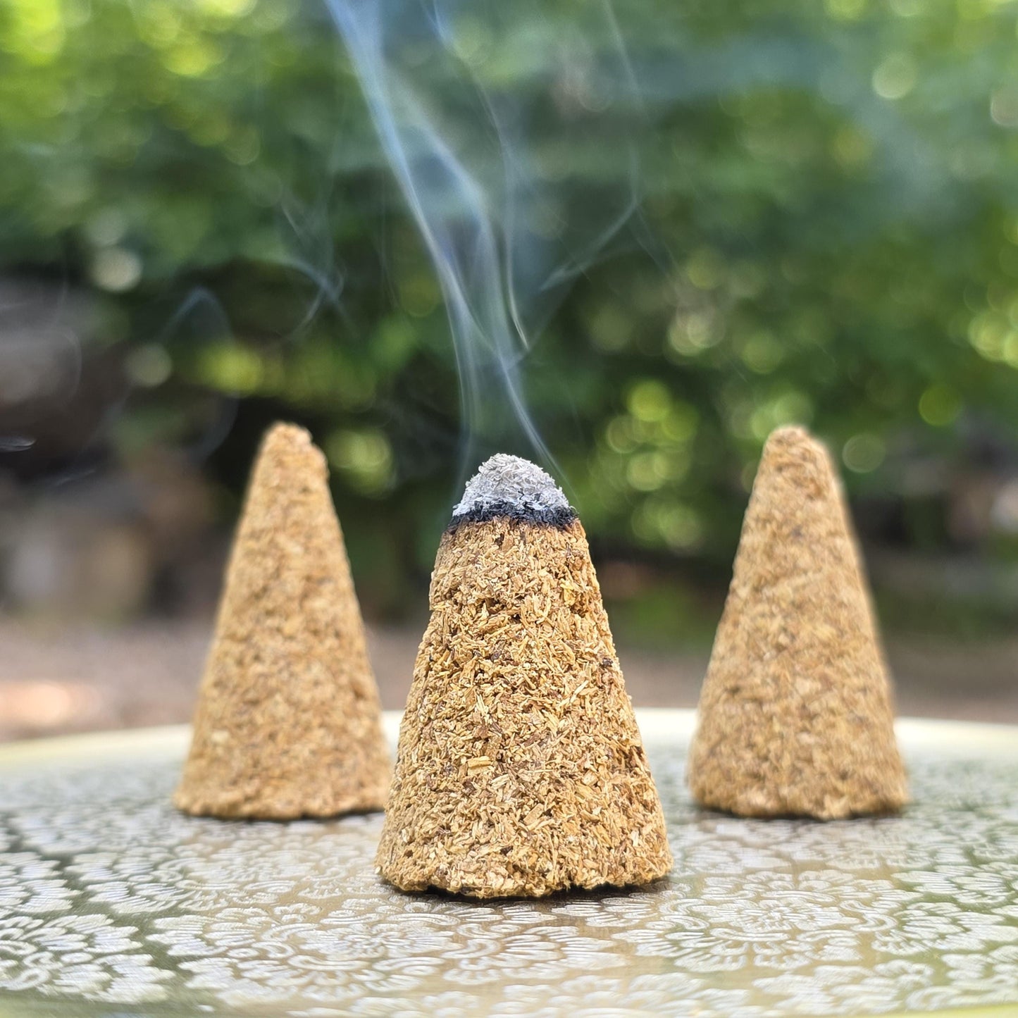 Palo Santo Cone Incense (Set of 3)