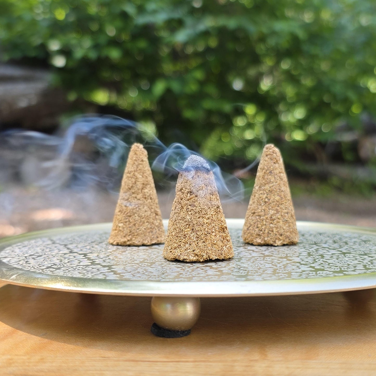 Palo Santo Cone Incense (Set of 3)