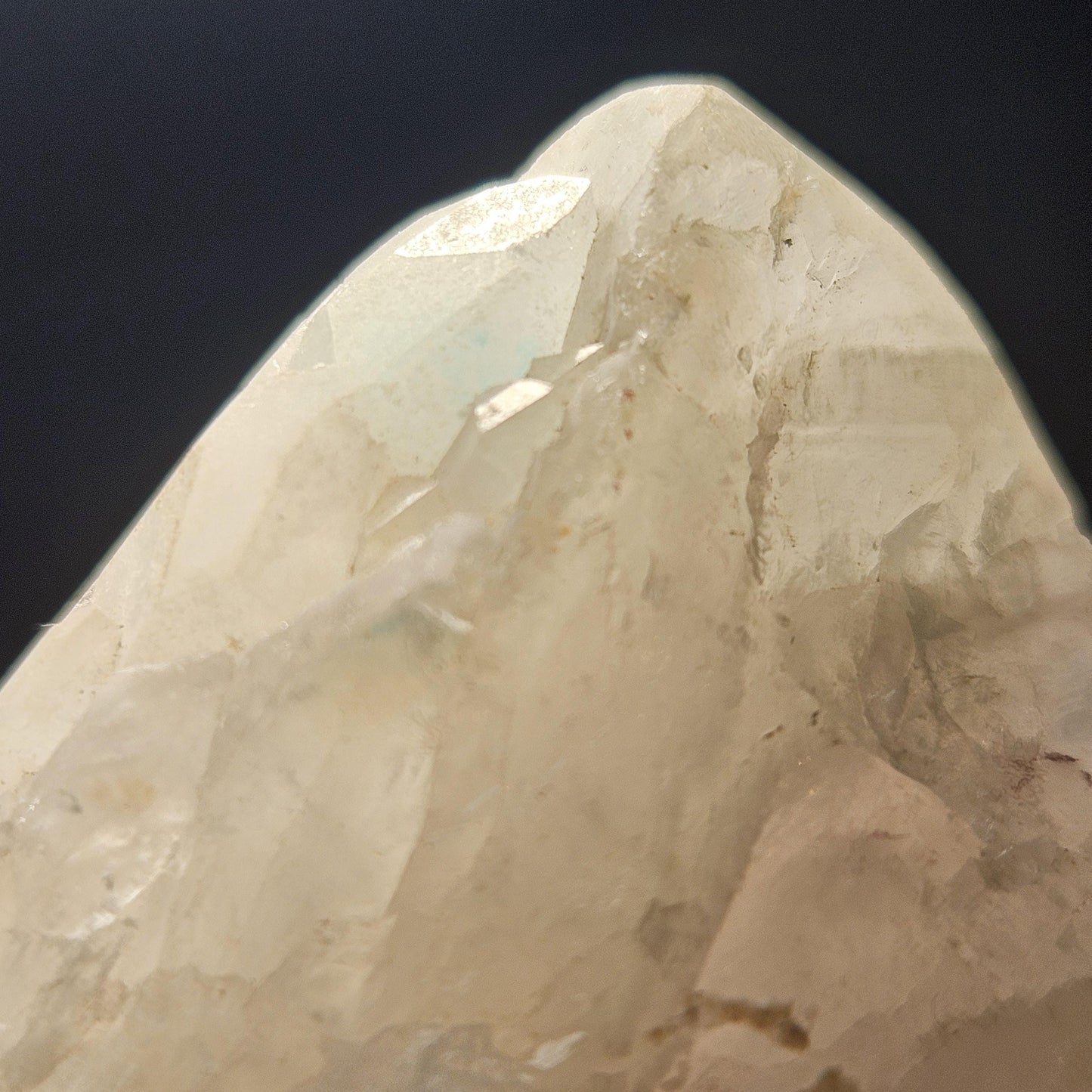 Ajoite Quartz Crystal