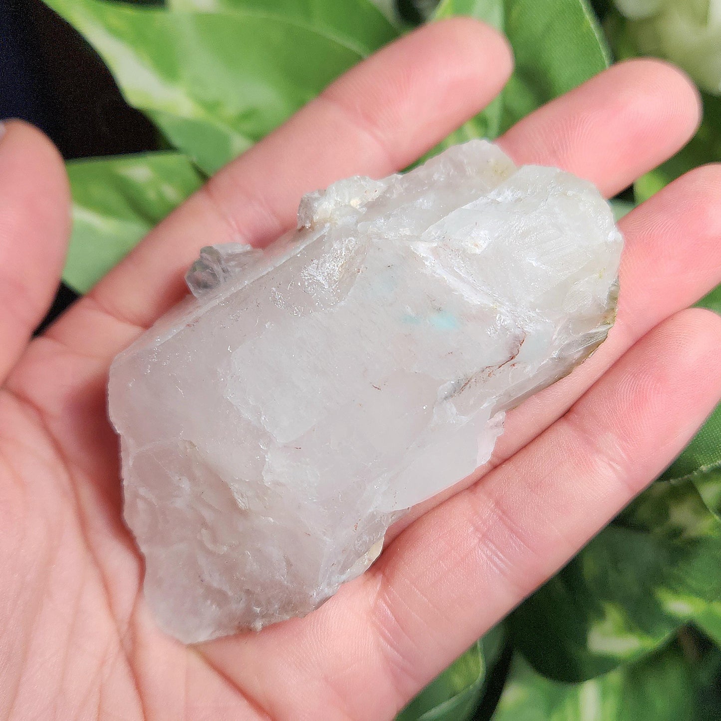 Ajoite Quartz Crystal