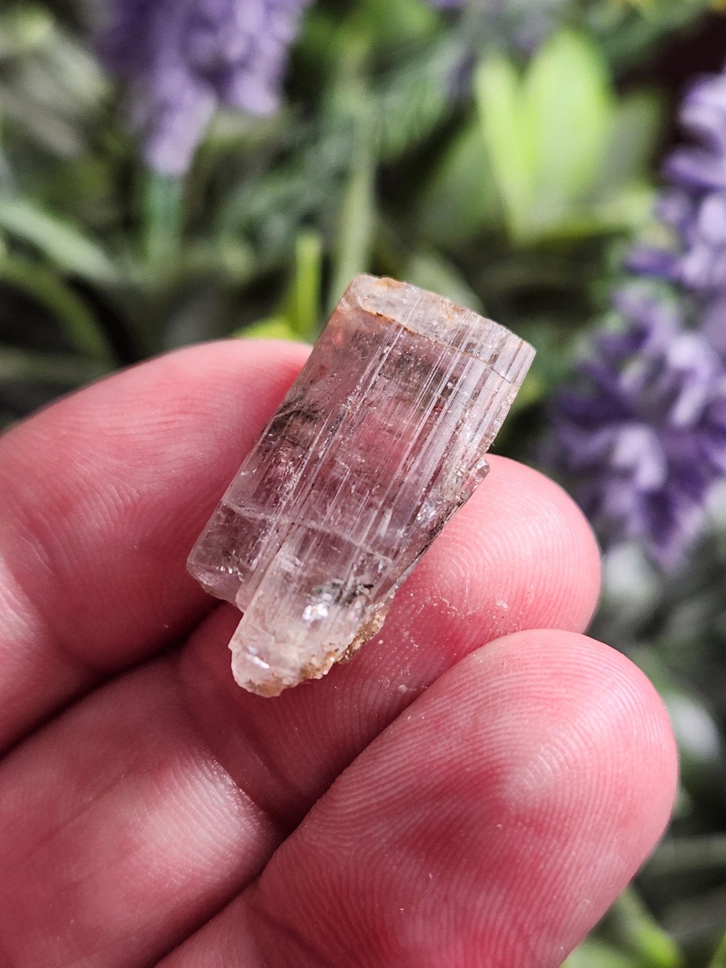 Golden Lavender Scapolite Stone