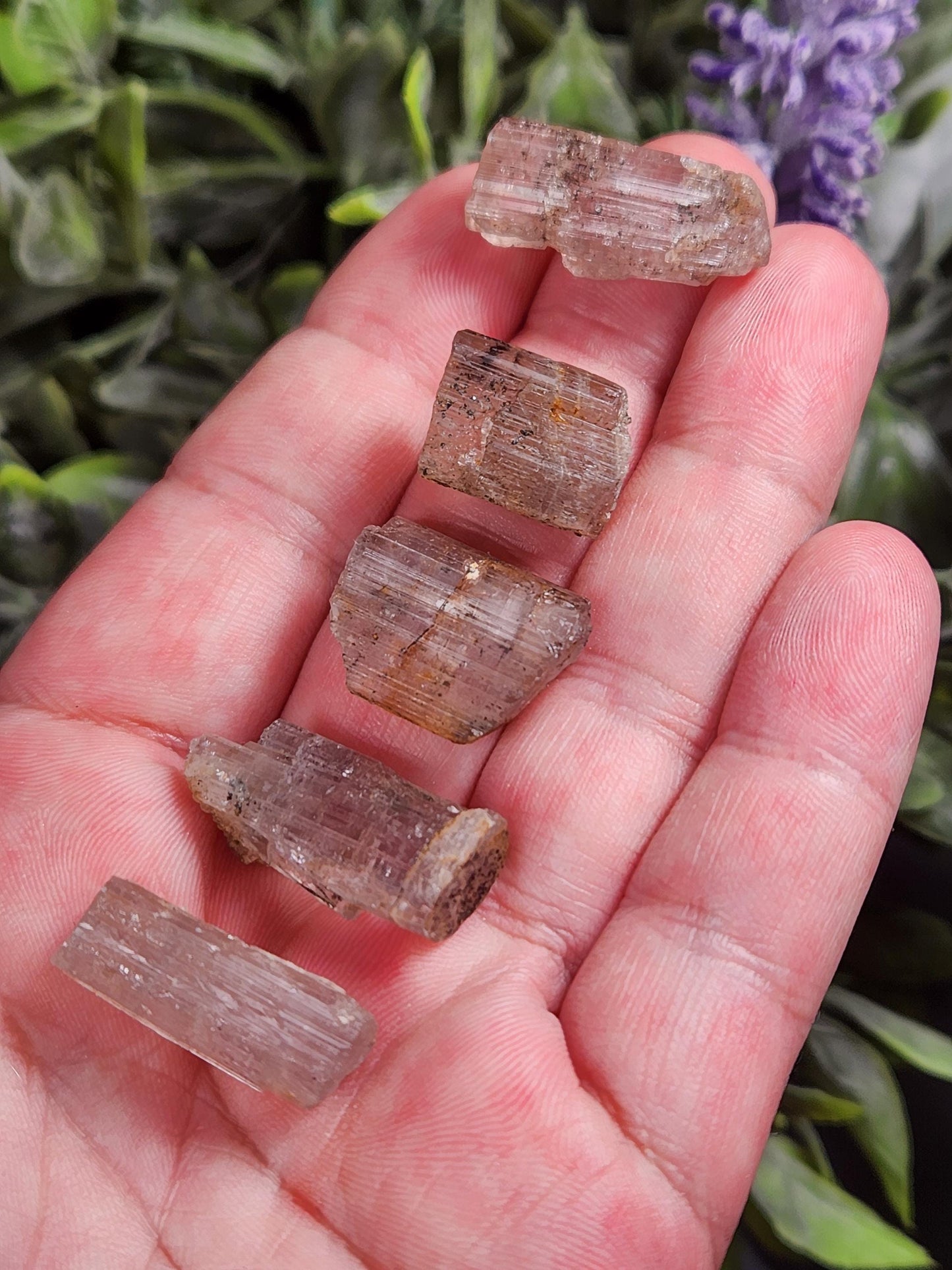 Golden Lavender Scapolite Stone