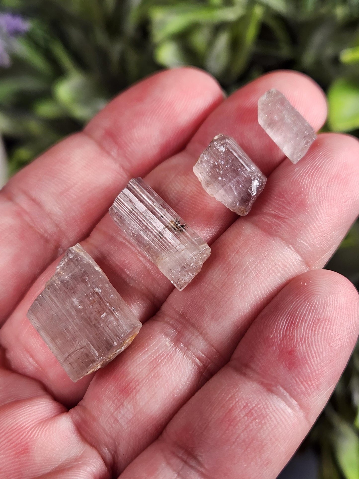 Lavender Scapolite Crystal