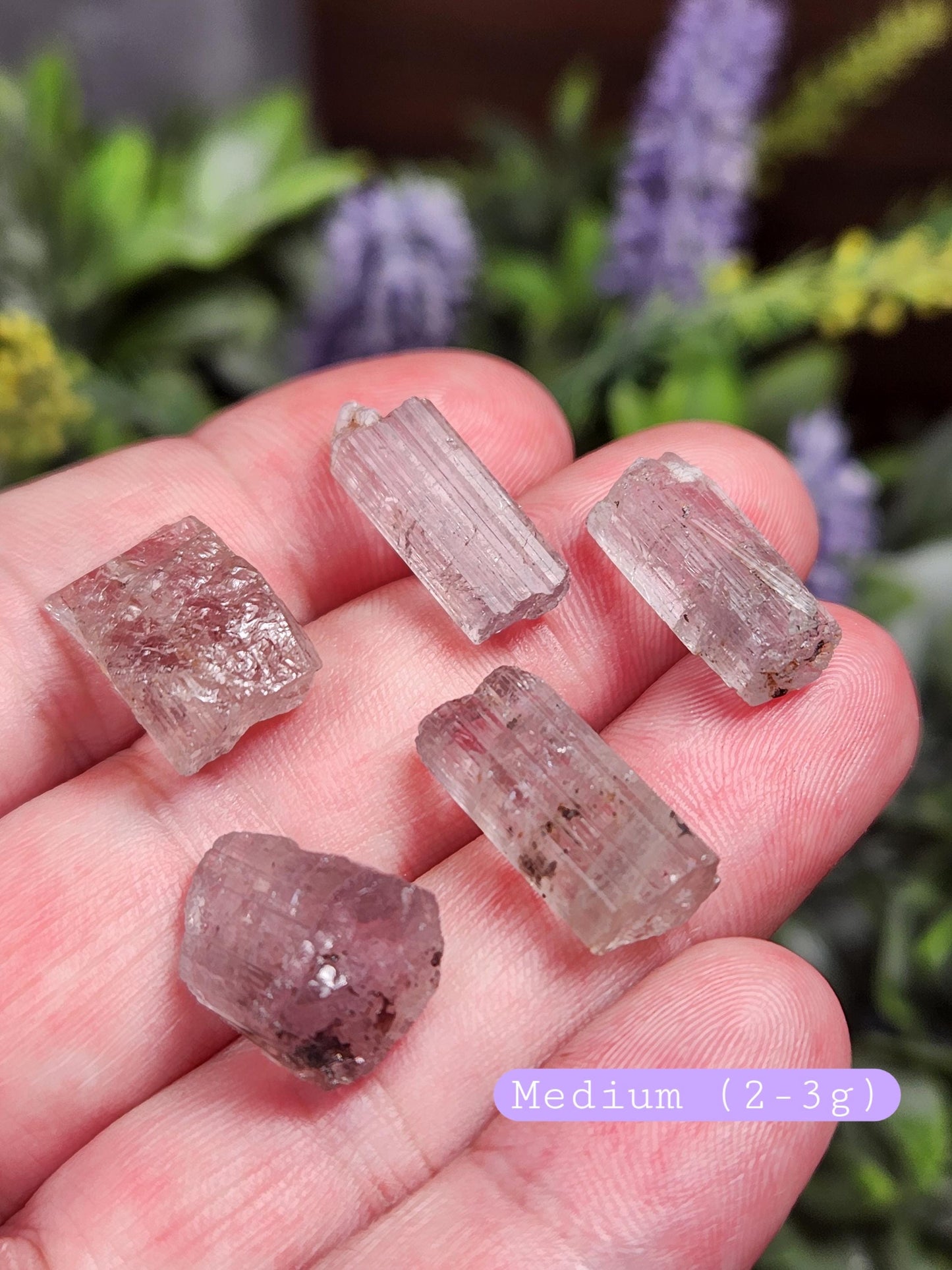 Lavender Scapolite Crystal