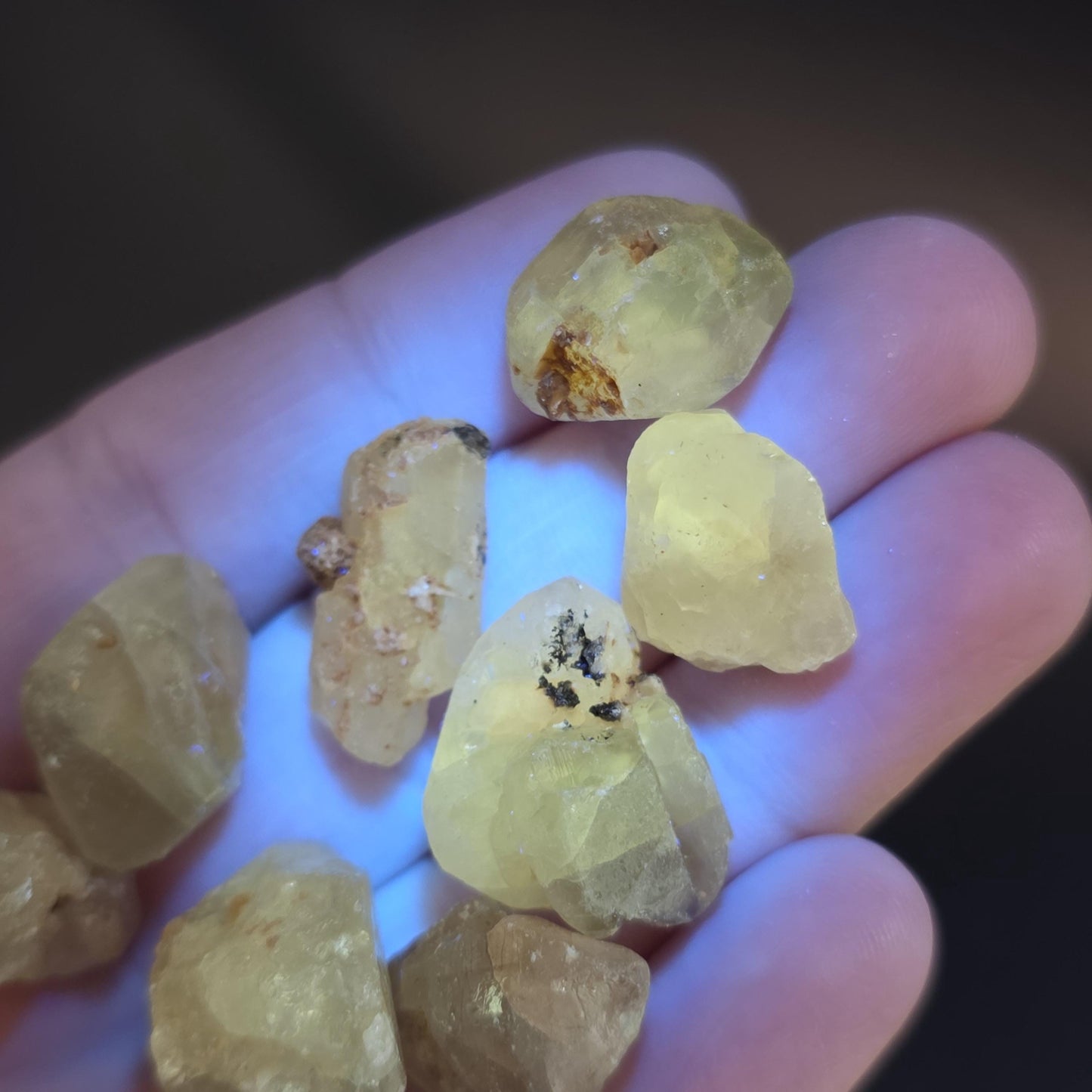 UV Reactive Cerussite Crystal