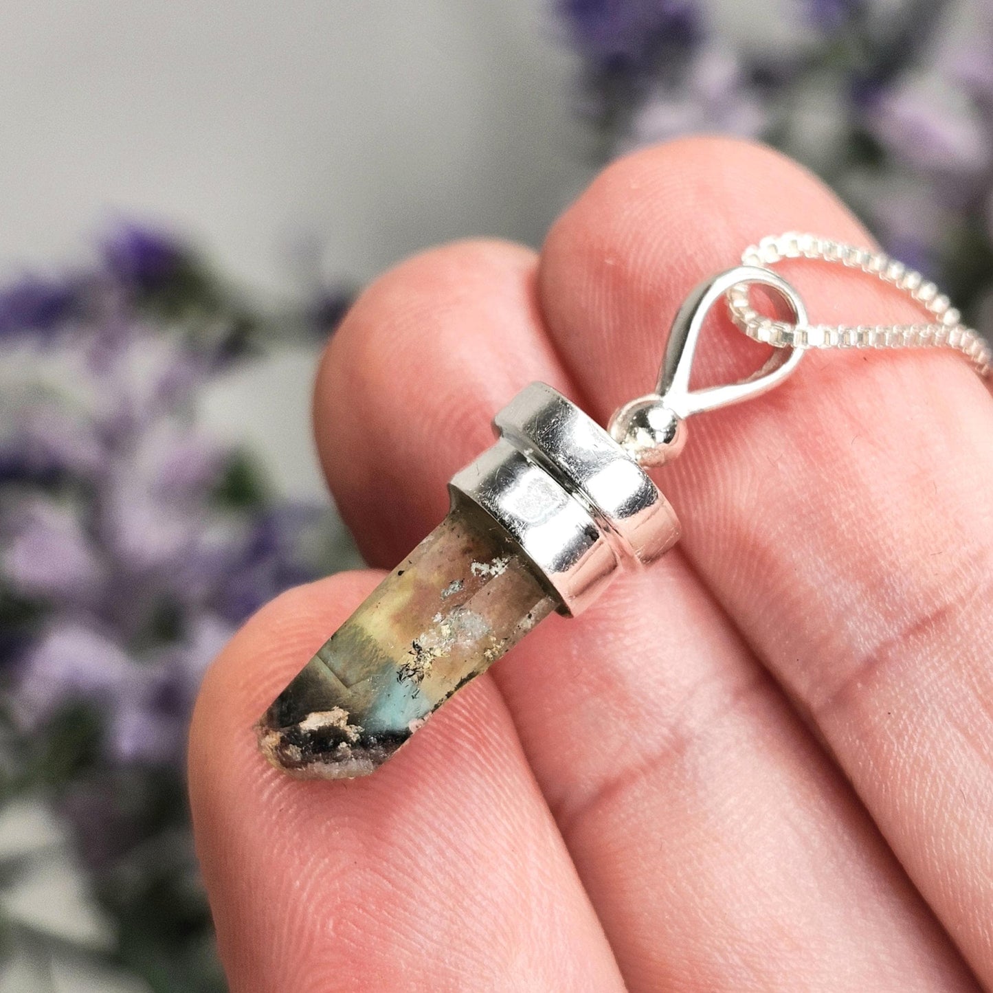 Ajoite Pendant