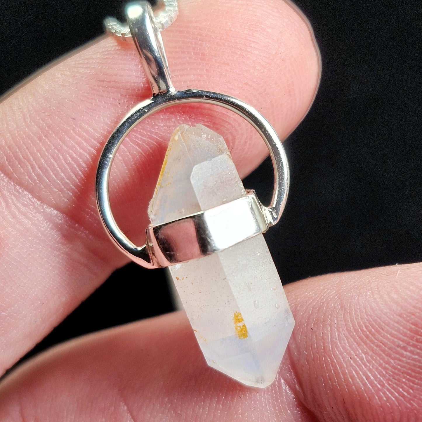 Papagoite Crystal Pendant