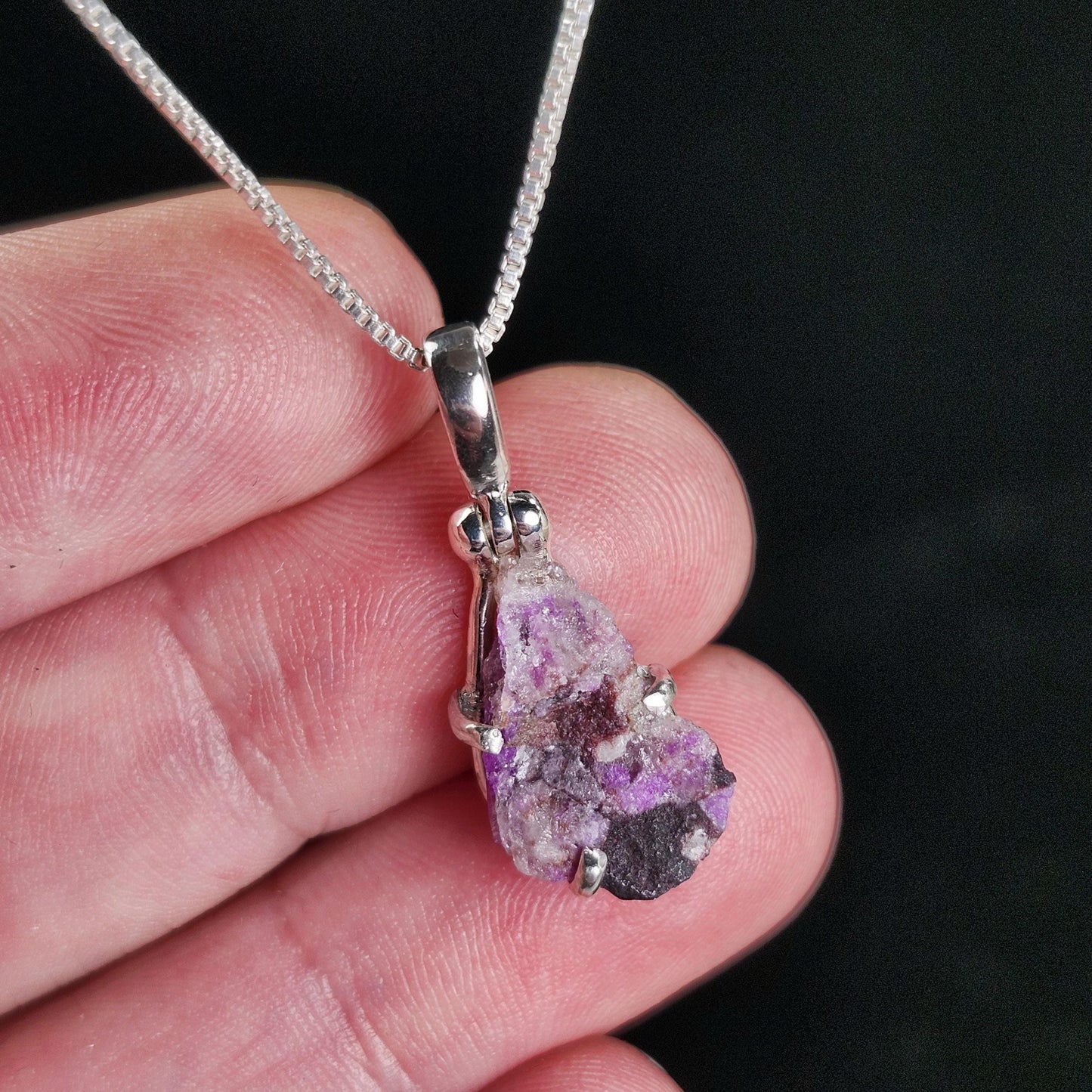 Gel Sugilite Pendant