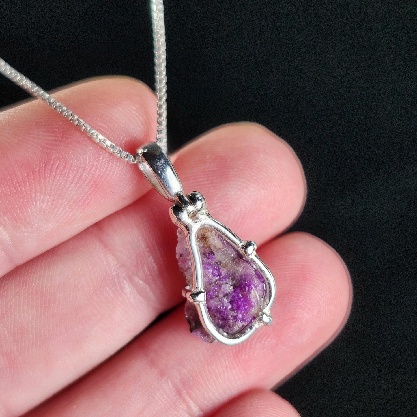 Gel Sugilite Pendant