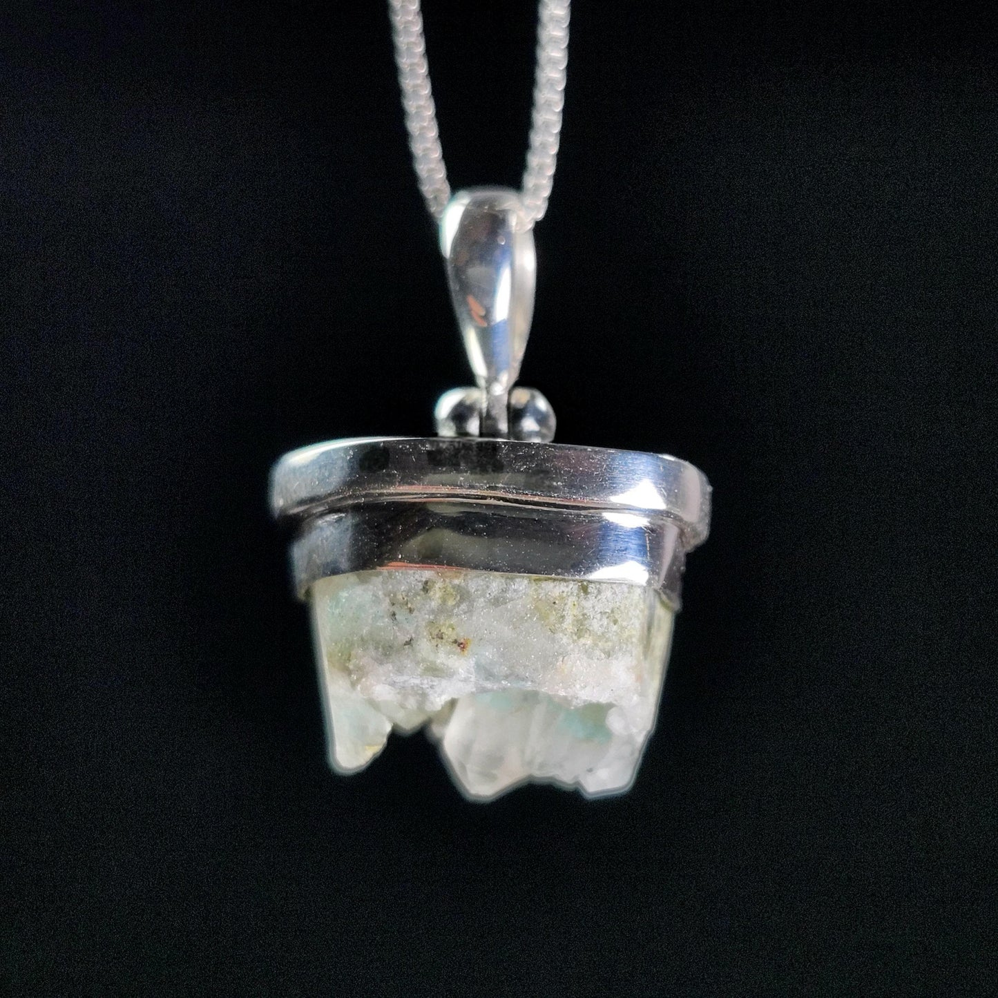 Ajoite Cluster Pendant