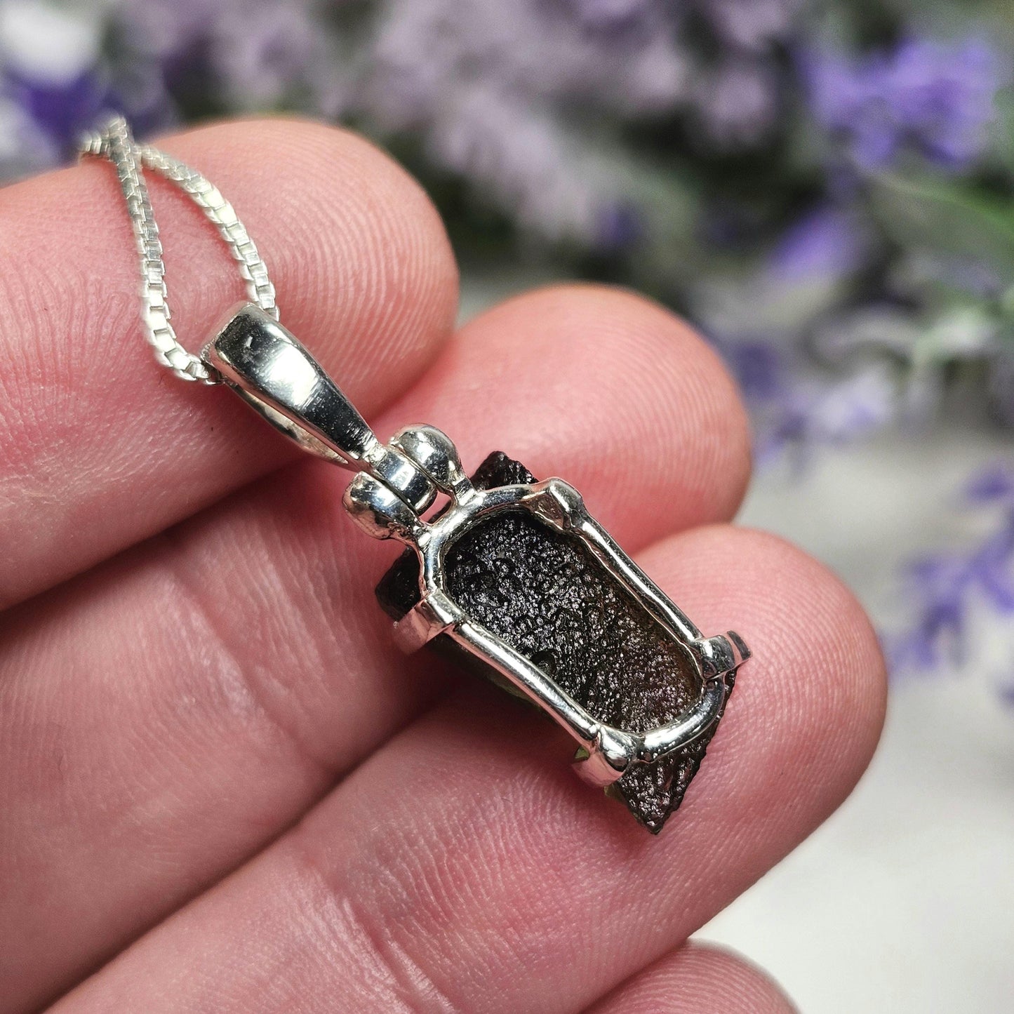 Moldavite Pendant