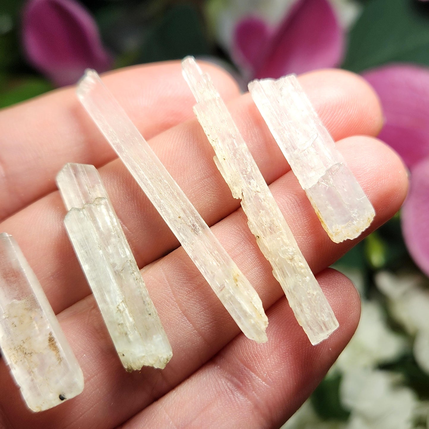 Clear Kunzite Crystal Blade