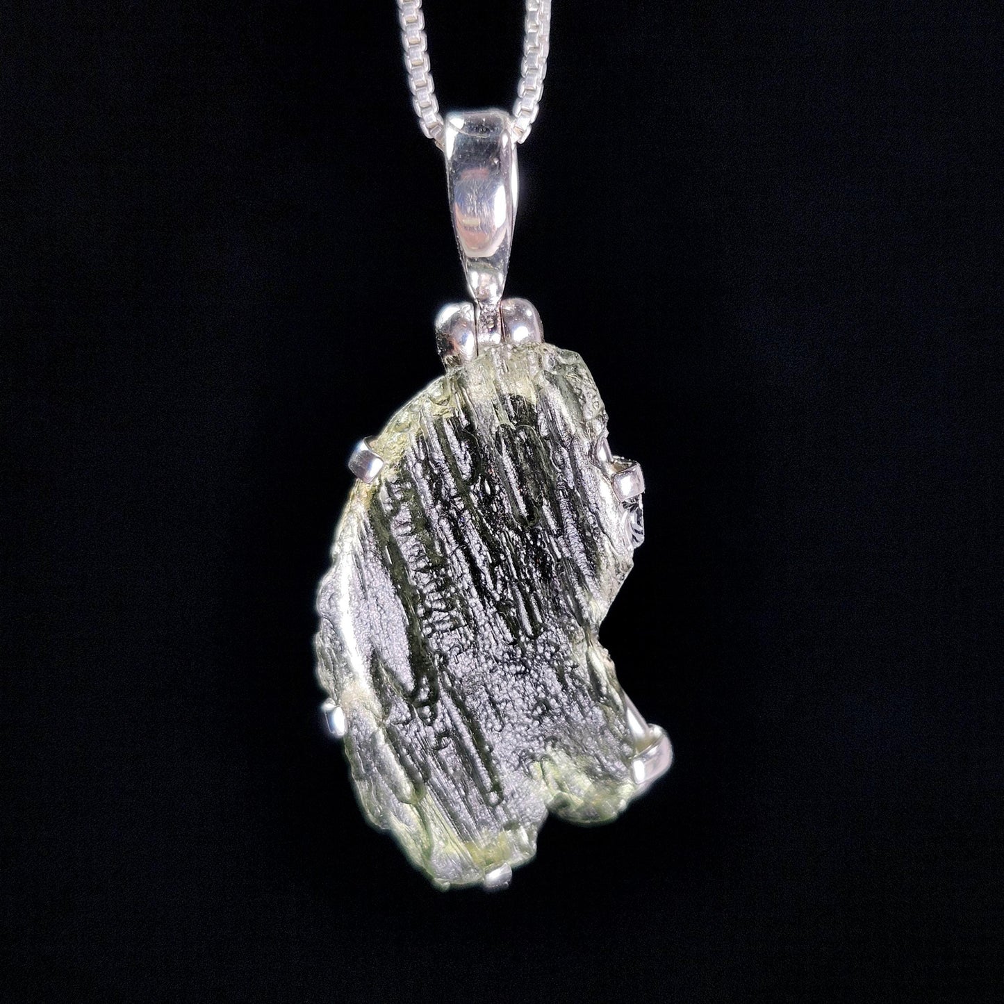 Moldavite Pendant
