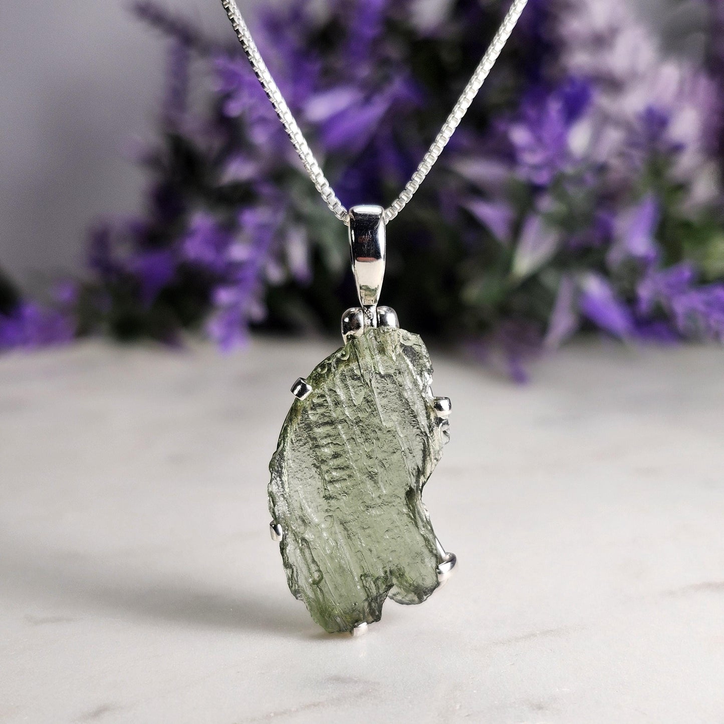 Moldavite Pendant