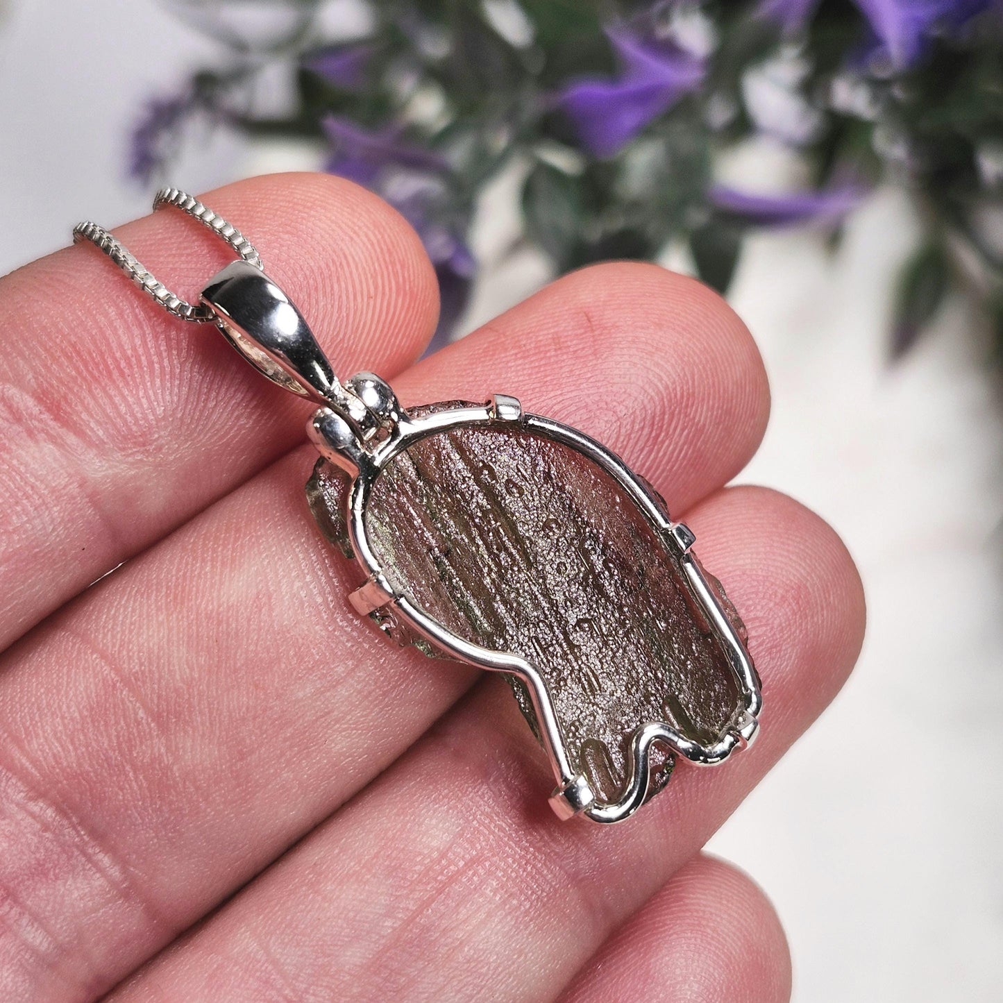 Moldavite Pendant