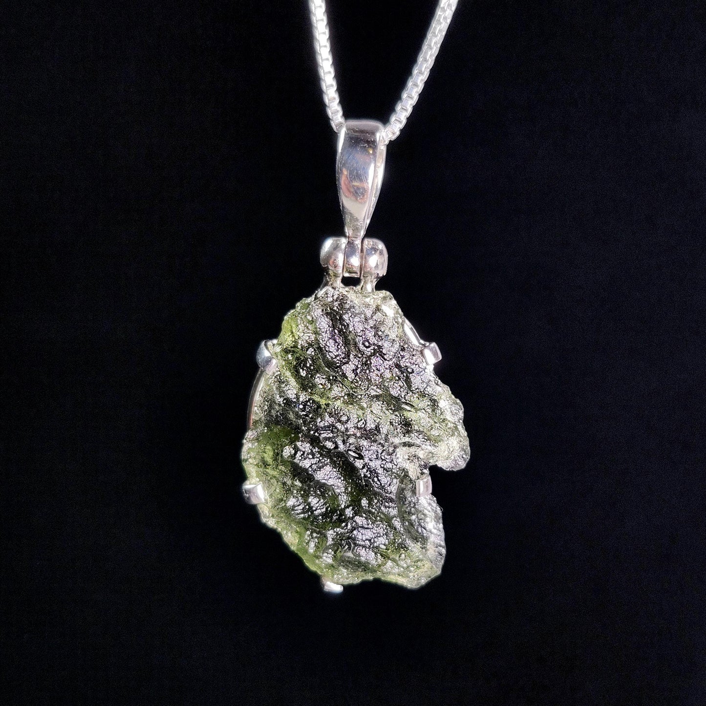Moldavite Pendant
