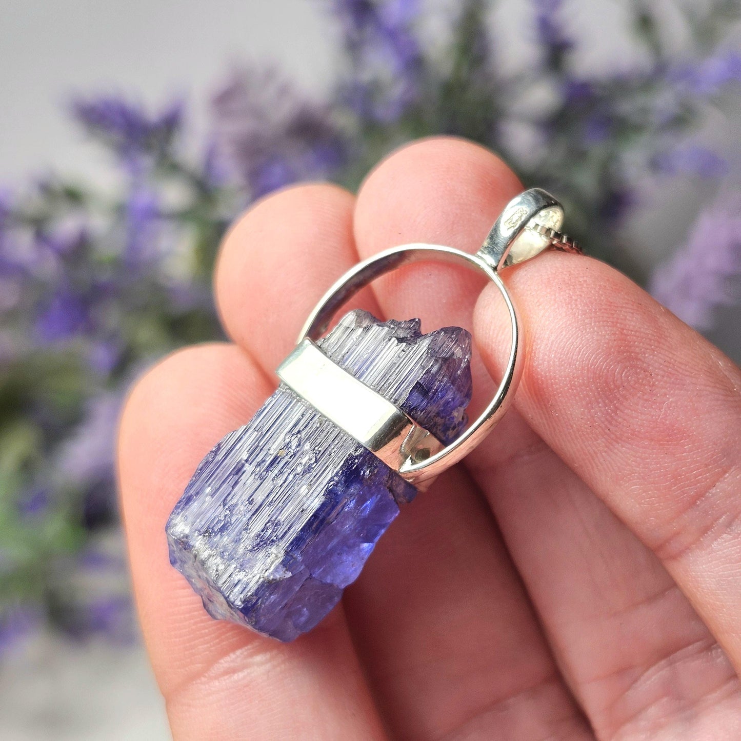 Blue Tanzanite Pendant