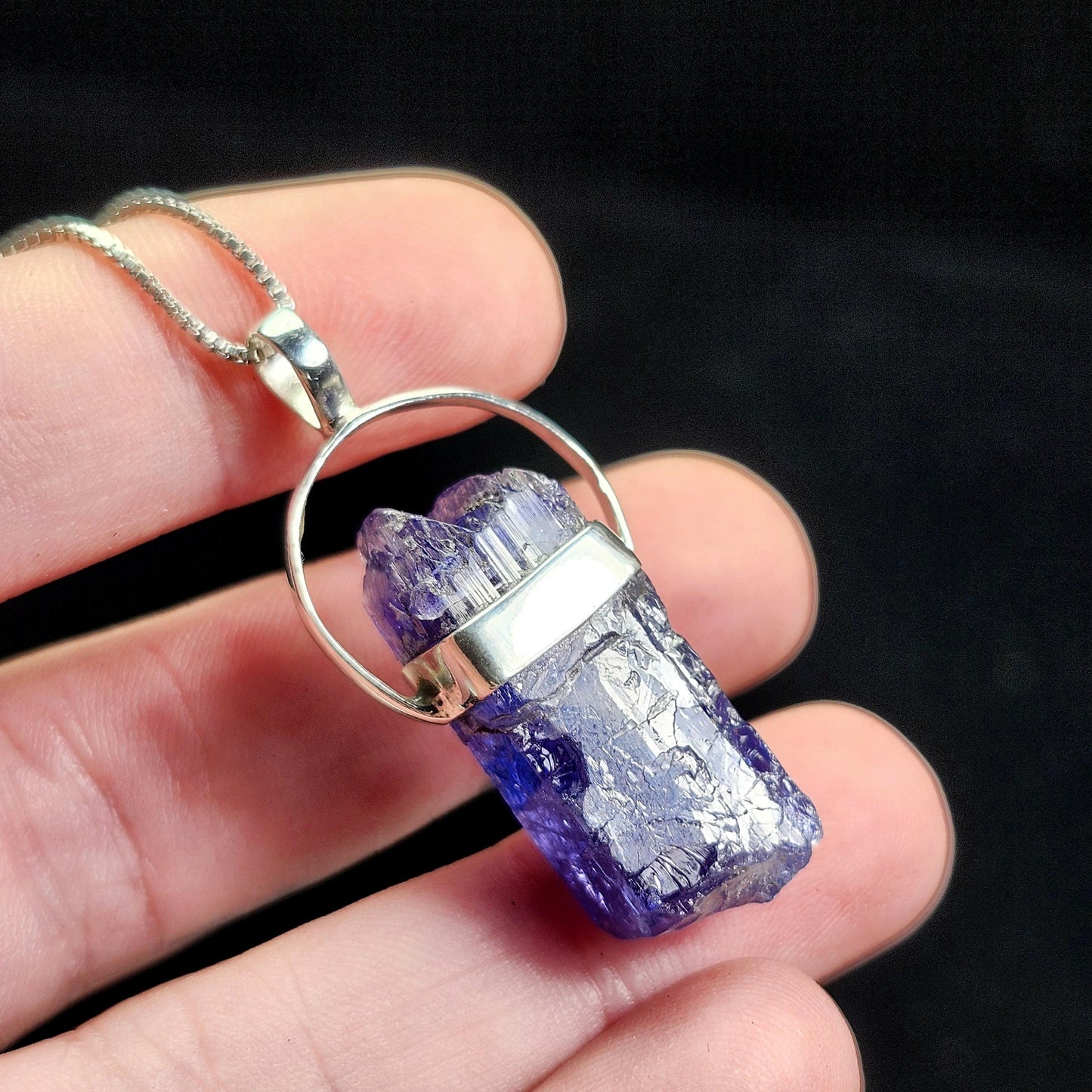 Blue Tanzanite Pendant