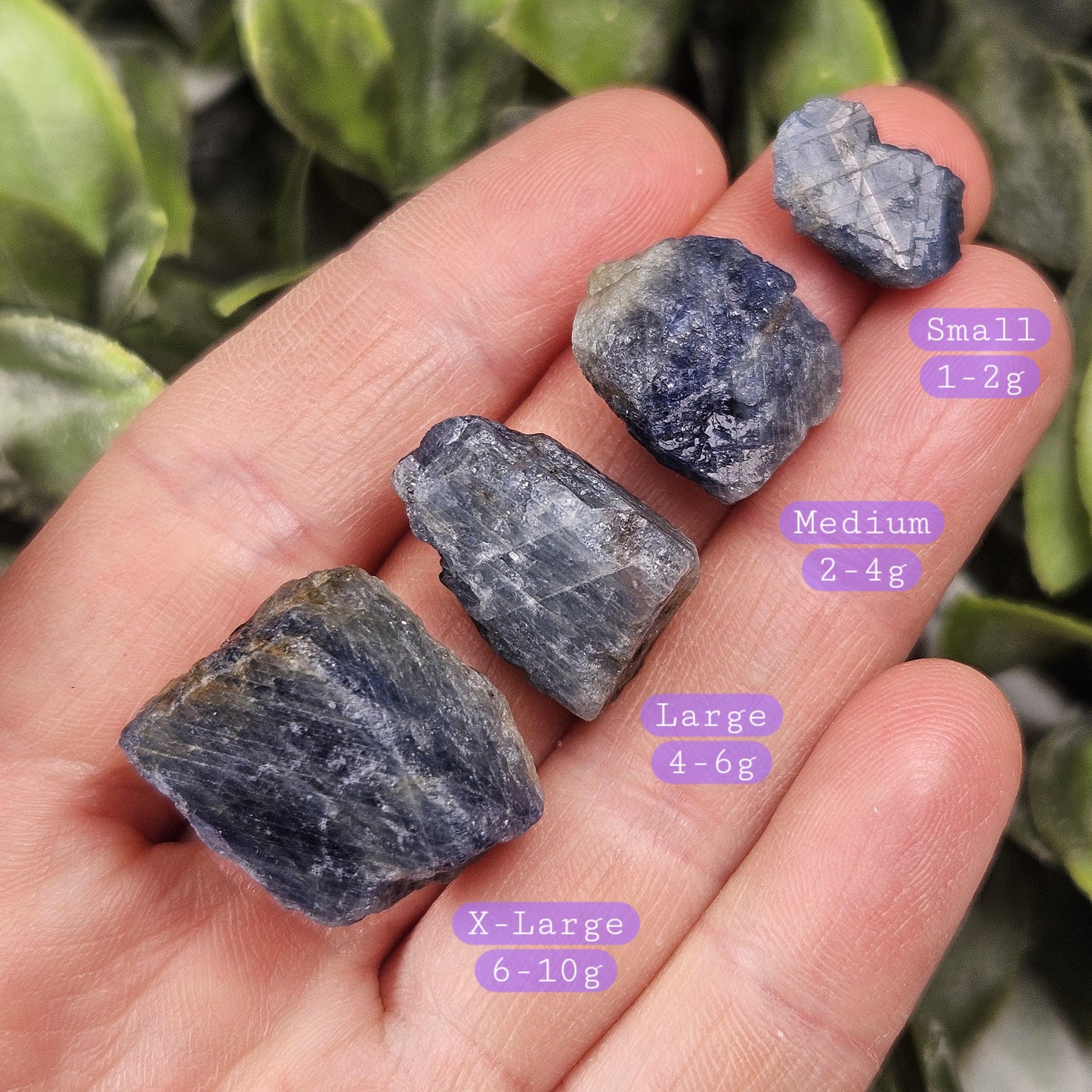 Raw Blue Sapphire Crystal