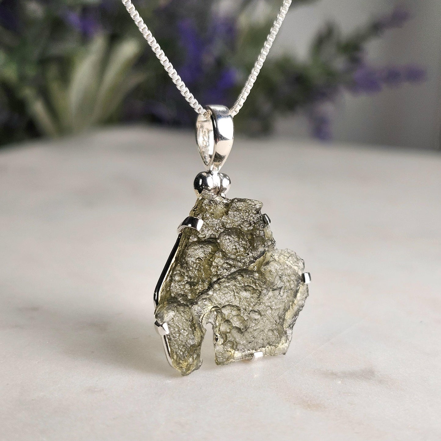 Moldavite Pendant