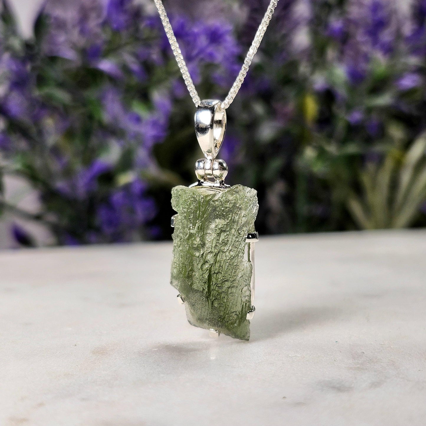 Moldavite Pendant