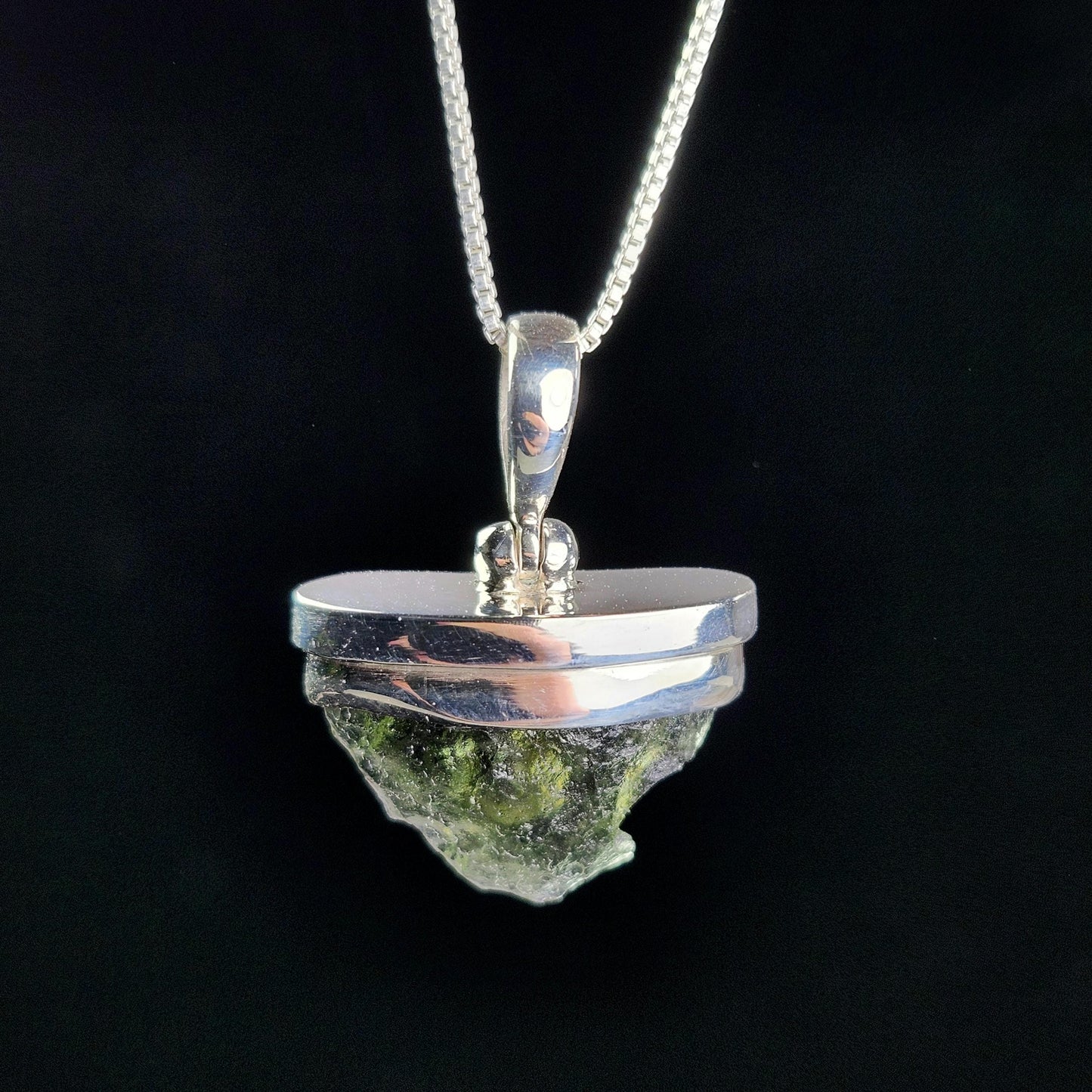 Moldavite Pendant