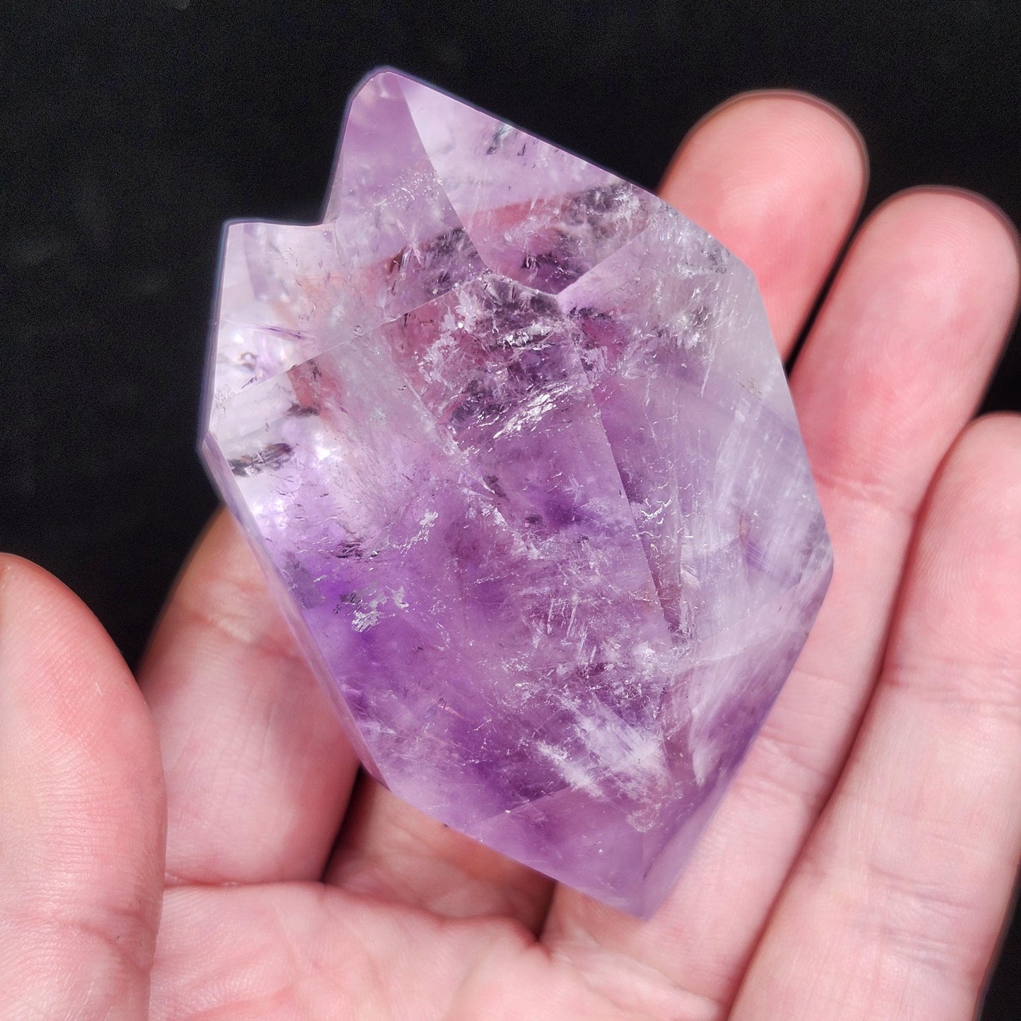 TWINNED Amethyst Crystal