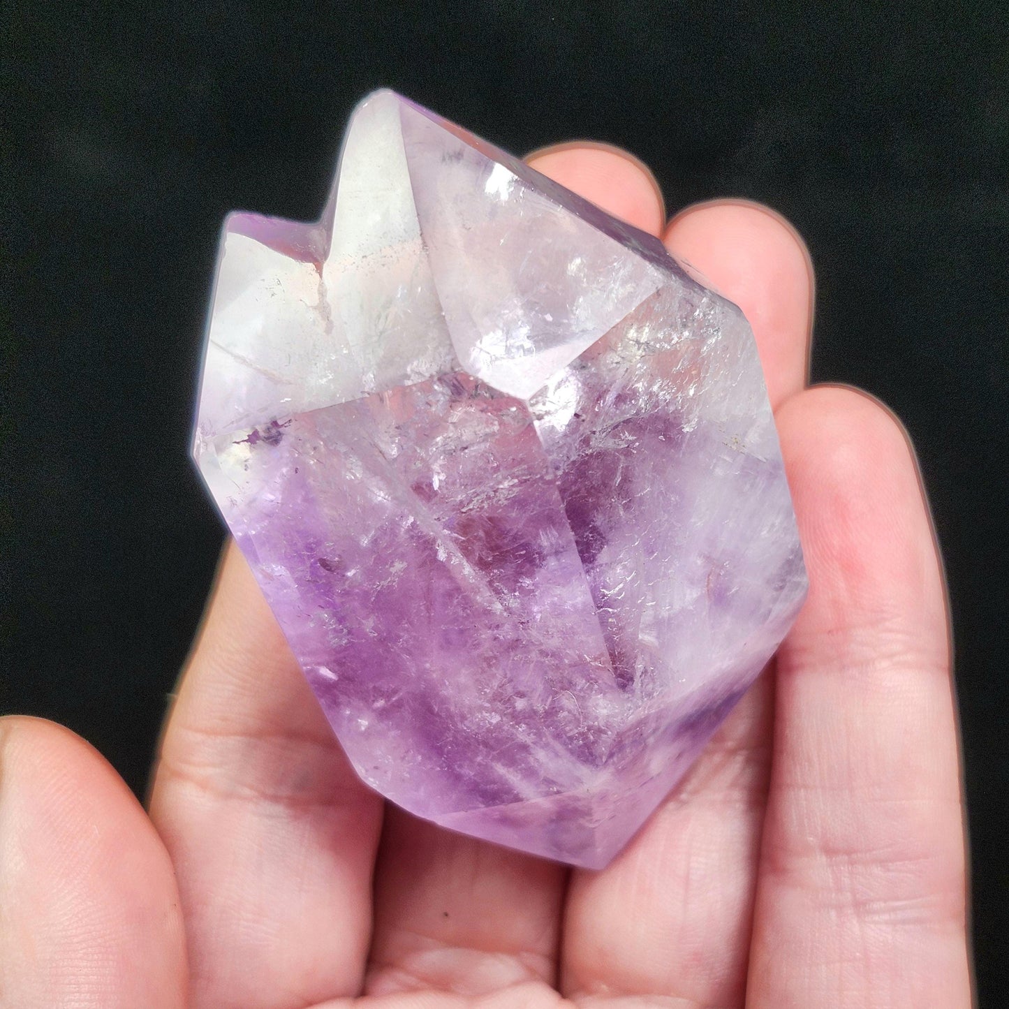TWINNED Amethyst Crystal