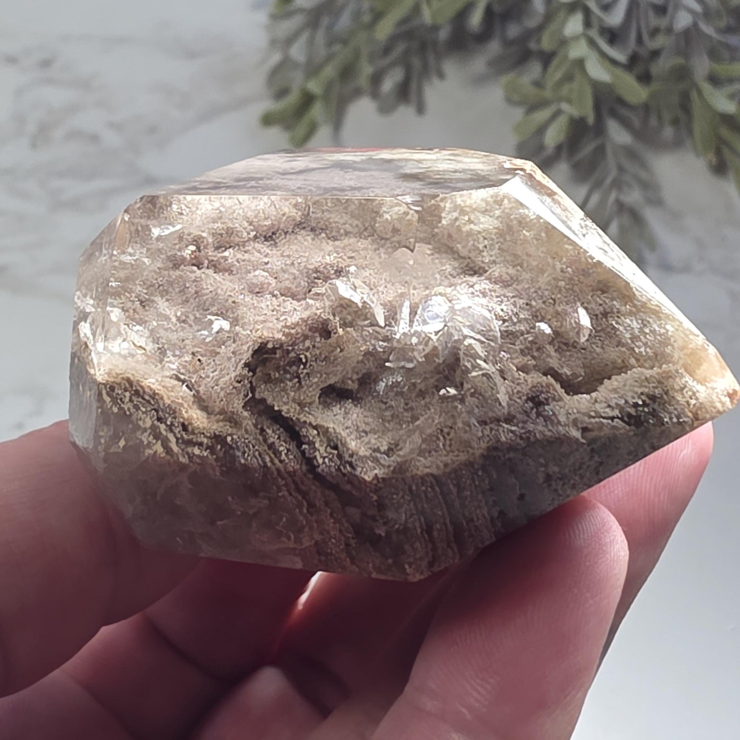 Thousand Layer Lodolite Crystal