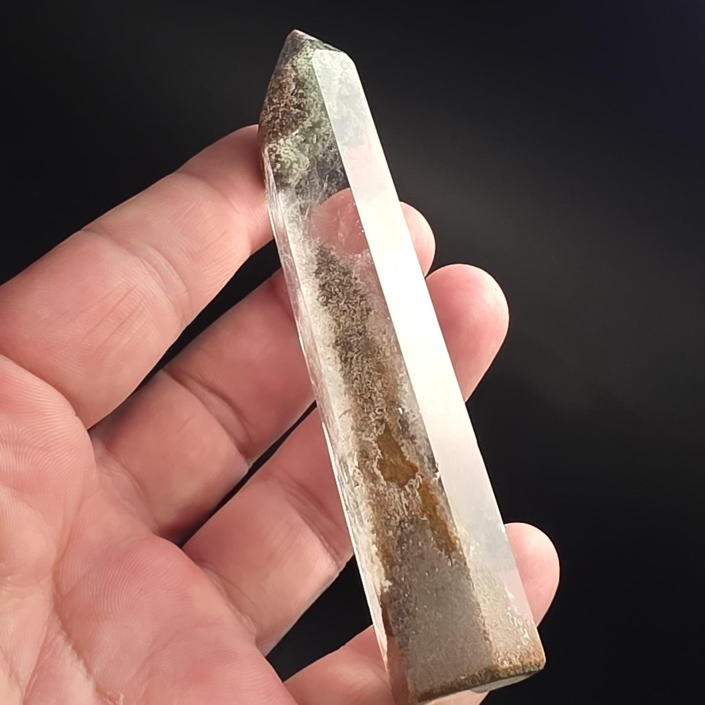 Polished Garden Quartz Crystal