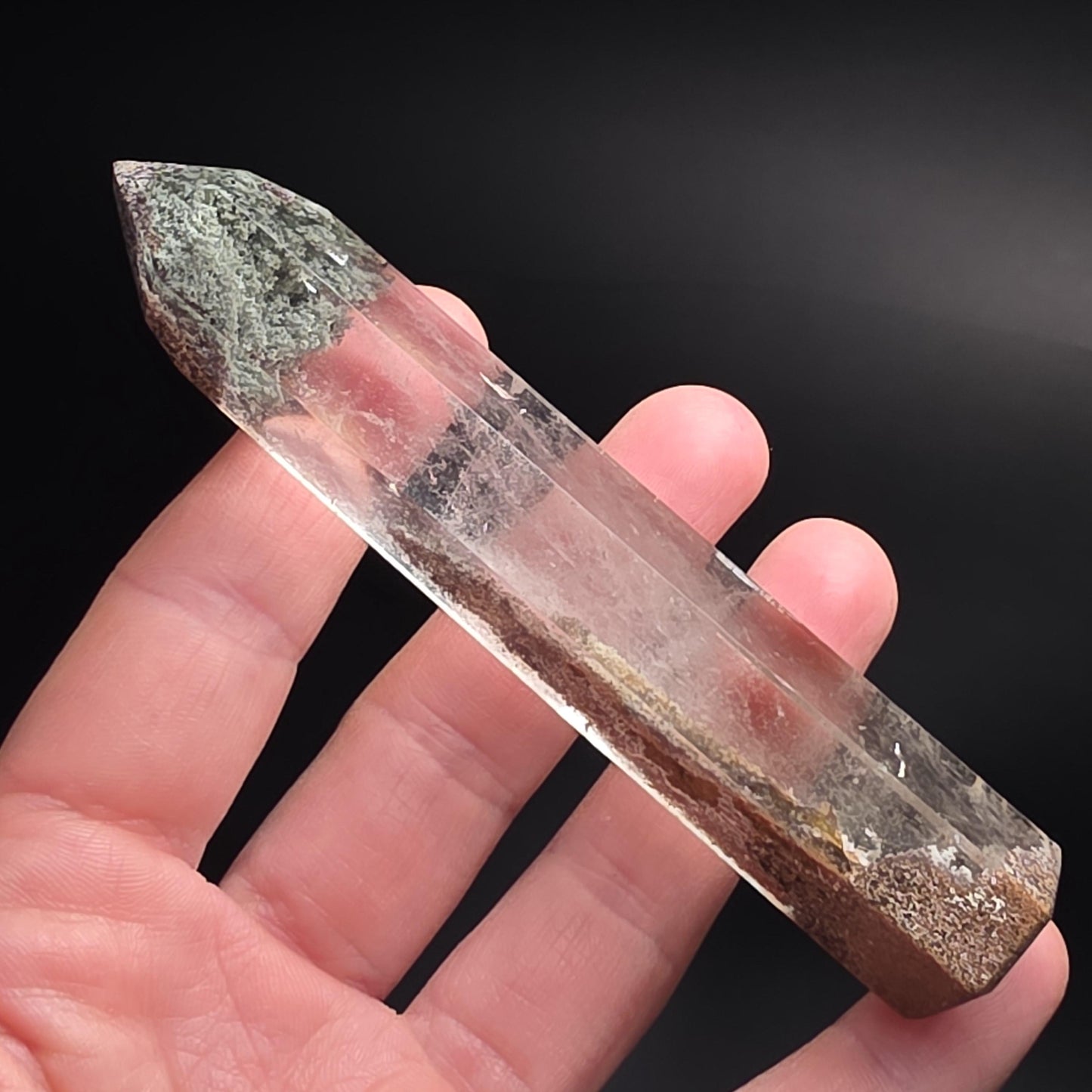 Polished Garden Quartz Crystal