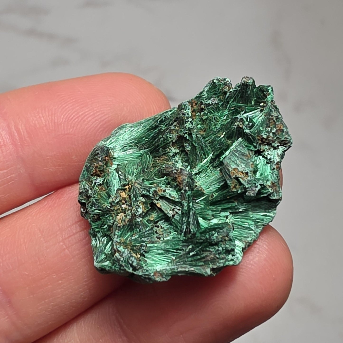 Fibrous Malachite