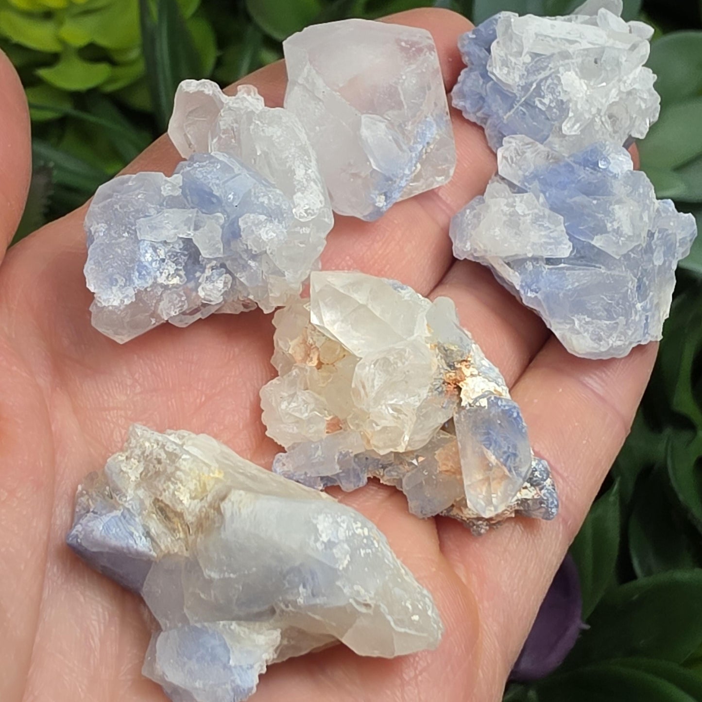 Fibrous Periwinkle Dumortierite Crystal