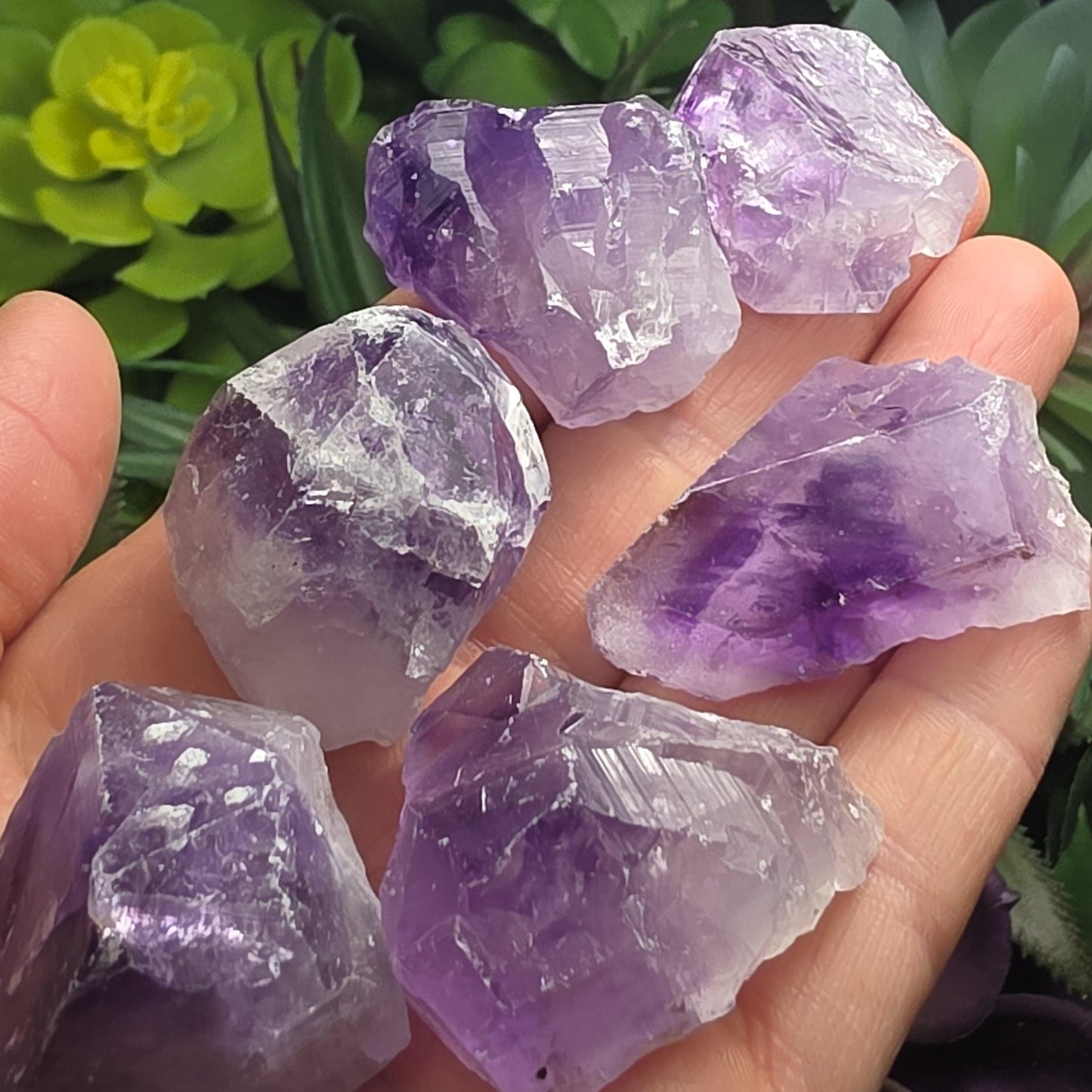 Raw Violet Amethyst Crystal