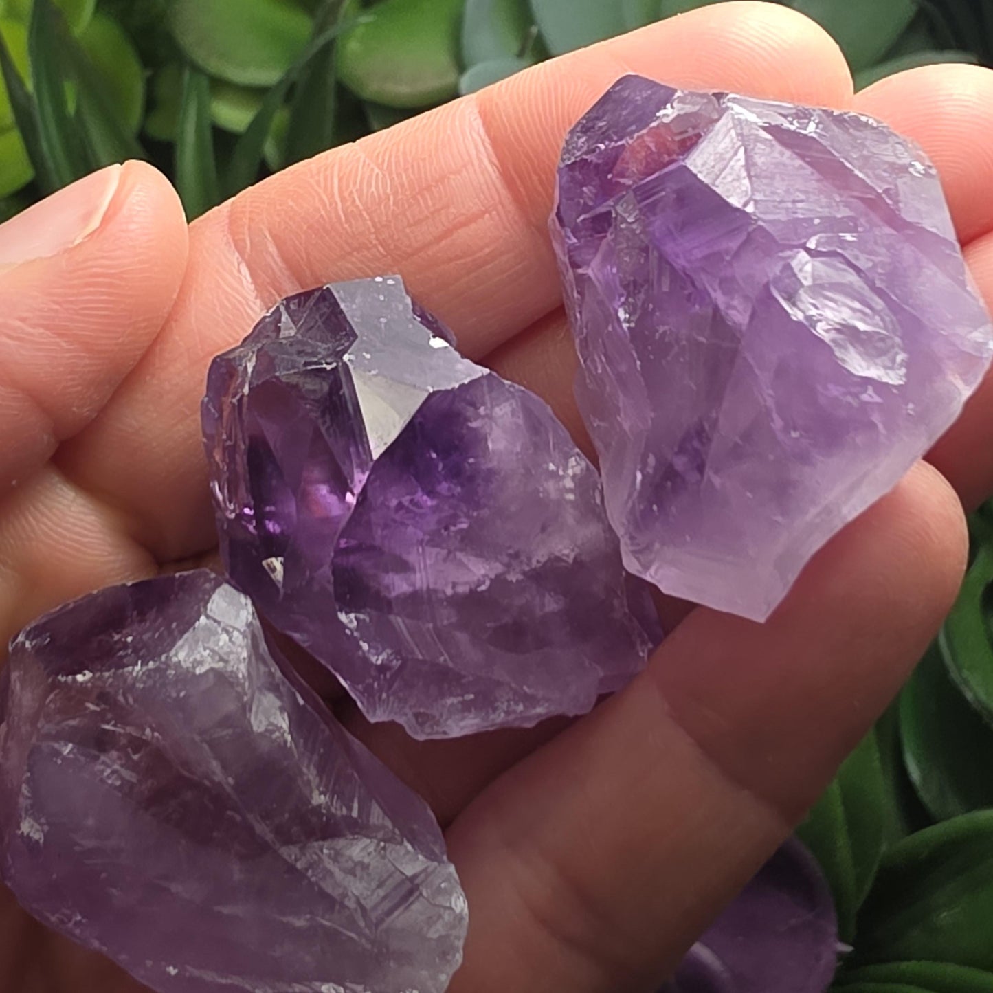 Raw Violet Amethyst Crystal