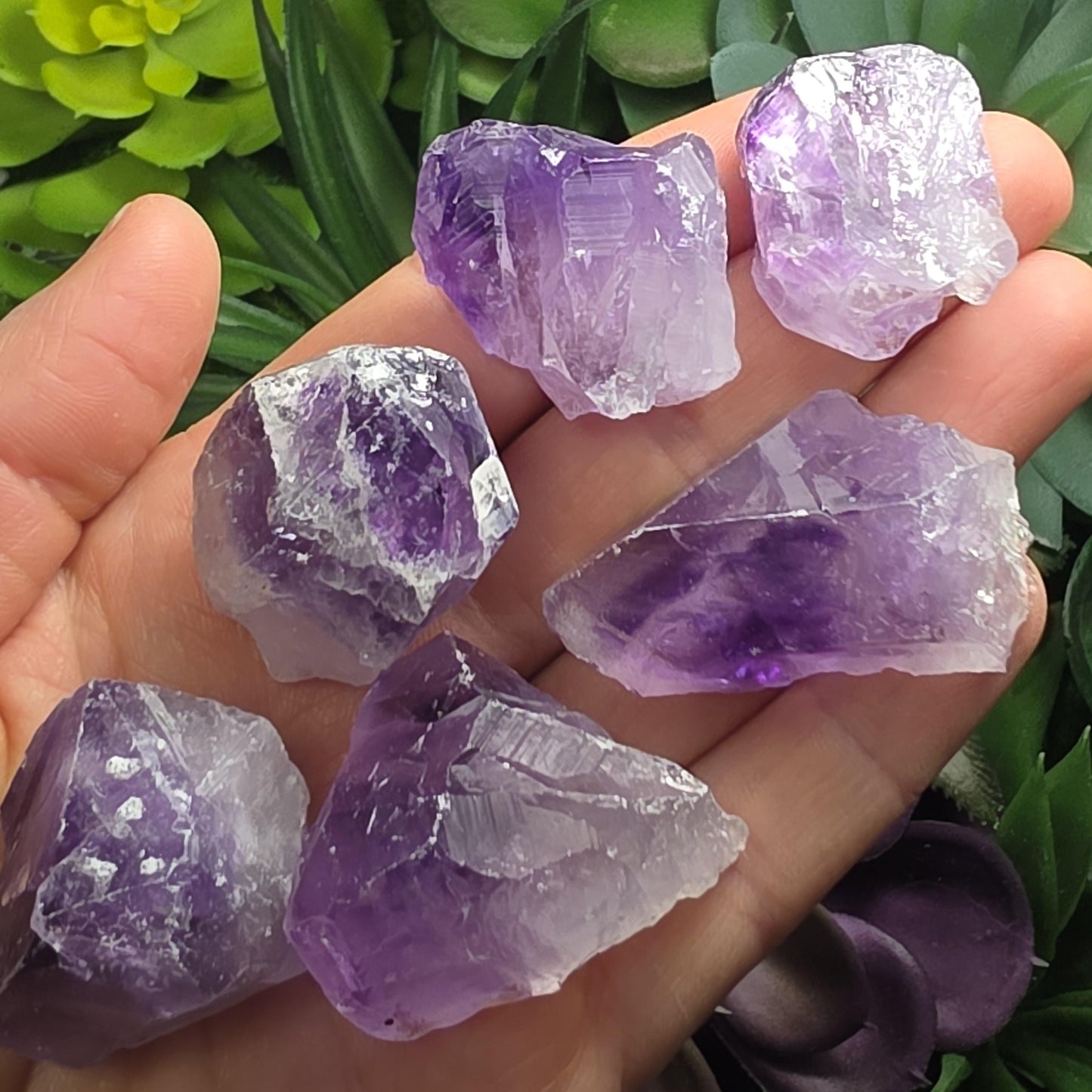 Raw Violet Amethyst Crystal