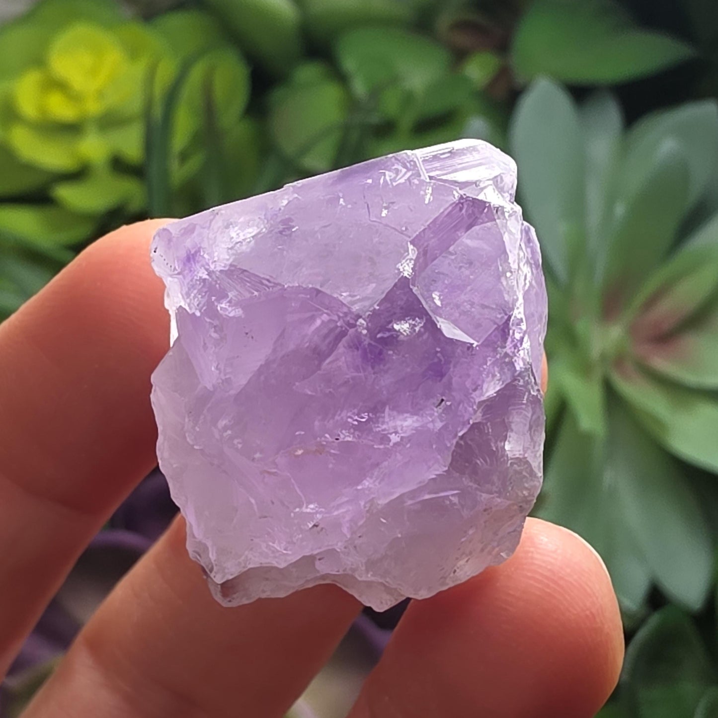 Raw Violet Amethyst Crystal