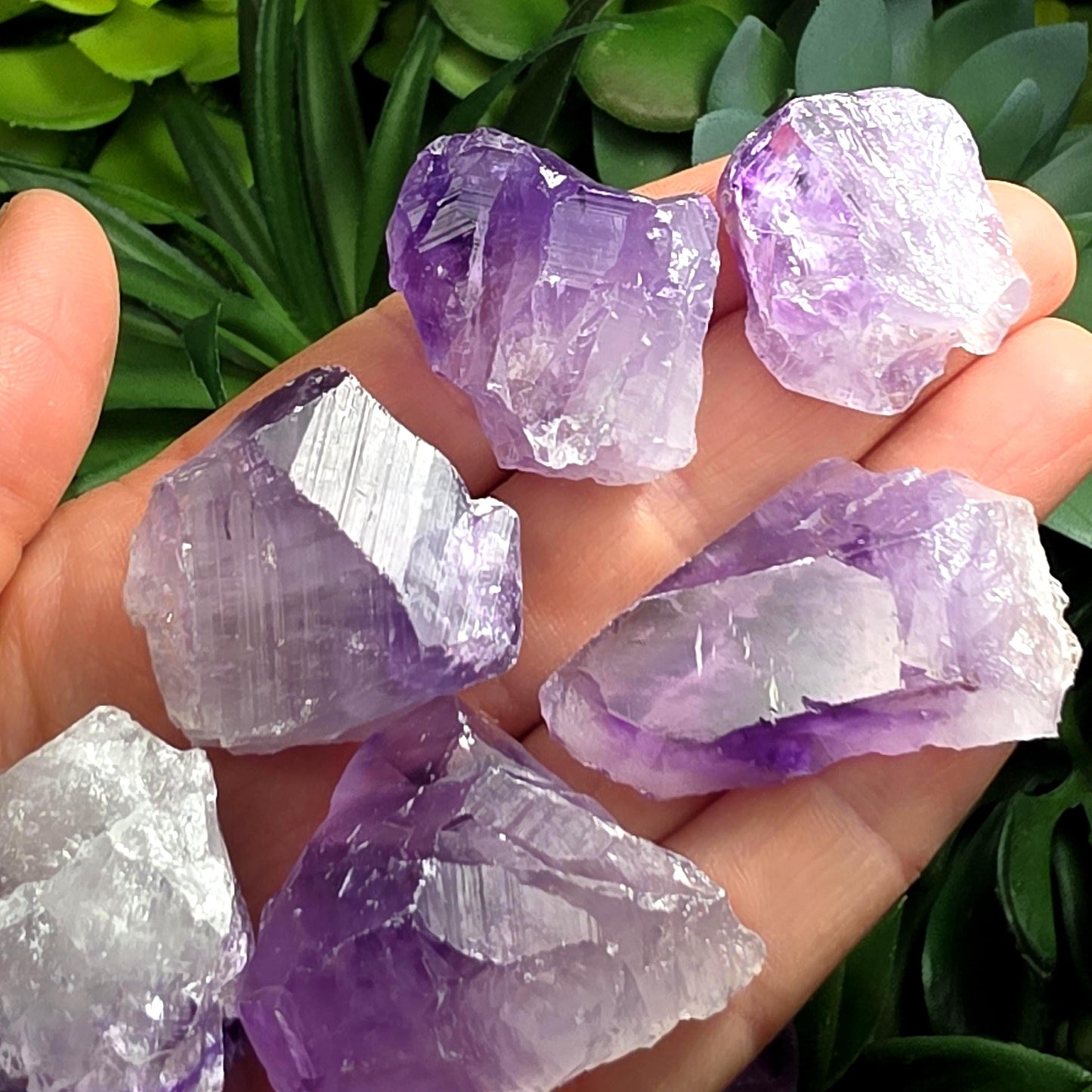 Raw Violet Amethyst Crystal