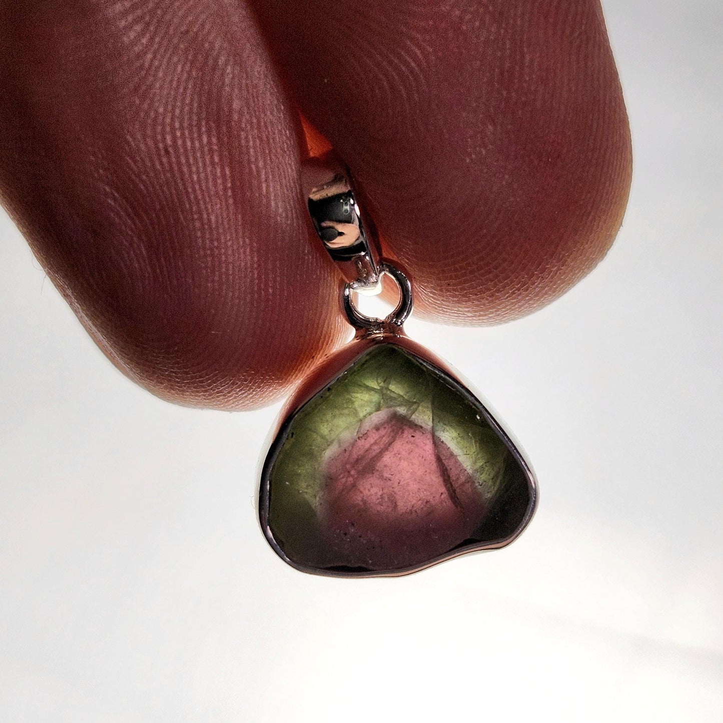 Watermelon Tourmaline Pendant