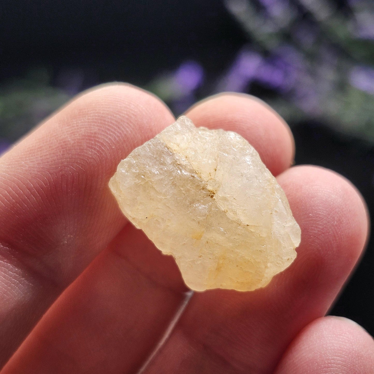 Golden Phenacite Crystal