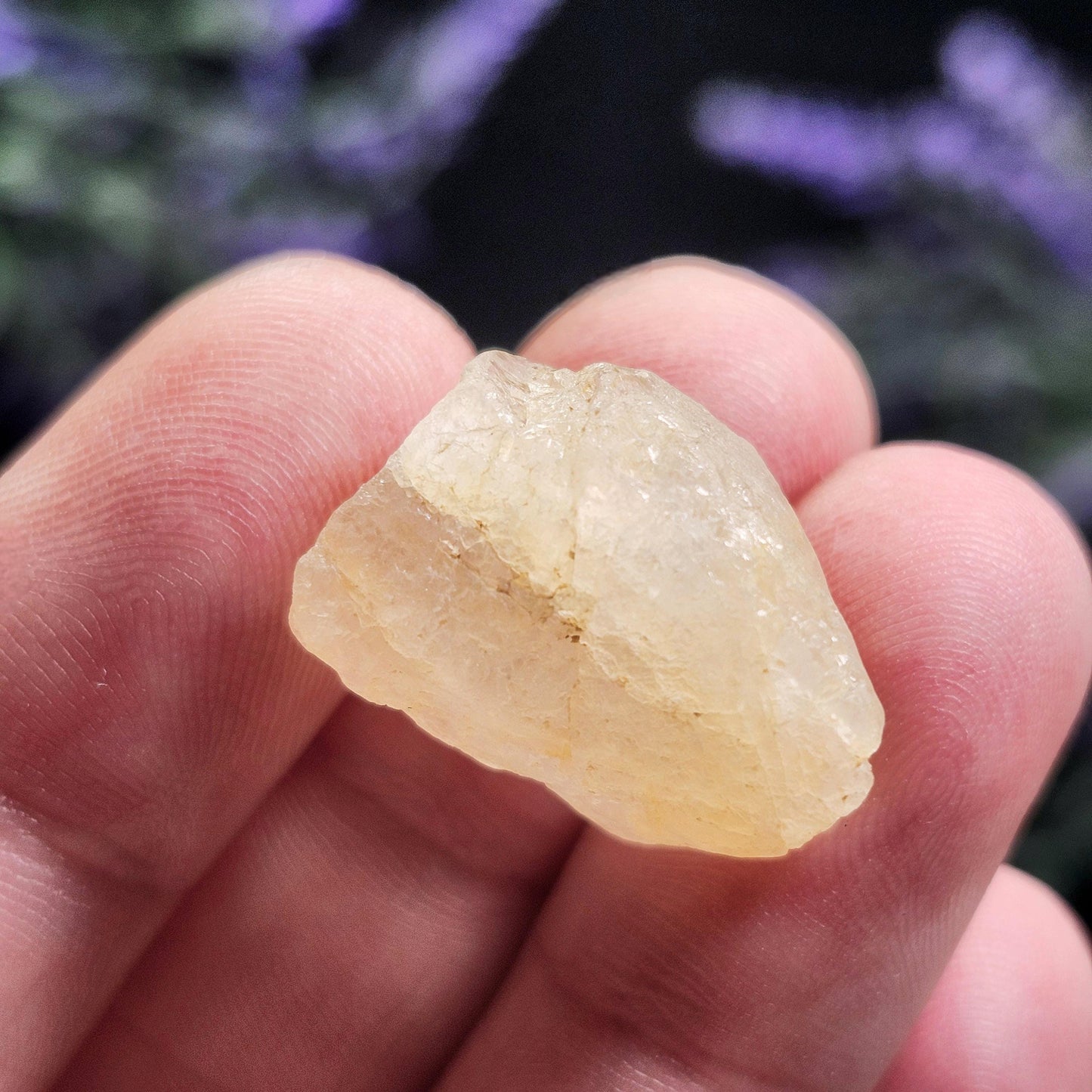 Golden Phenacite Crystal