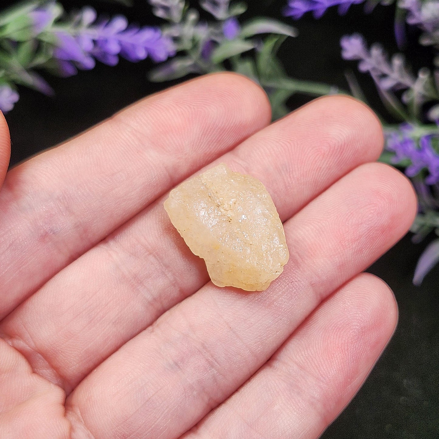 Golden Phenacite Crystal
